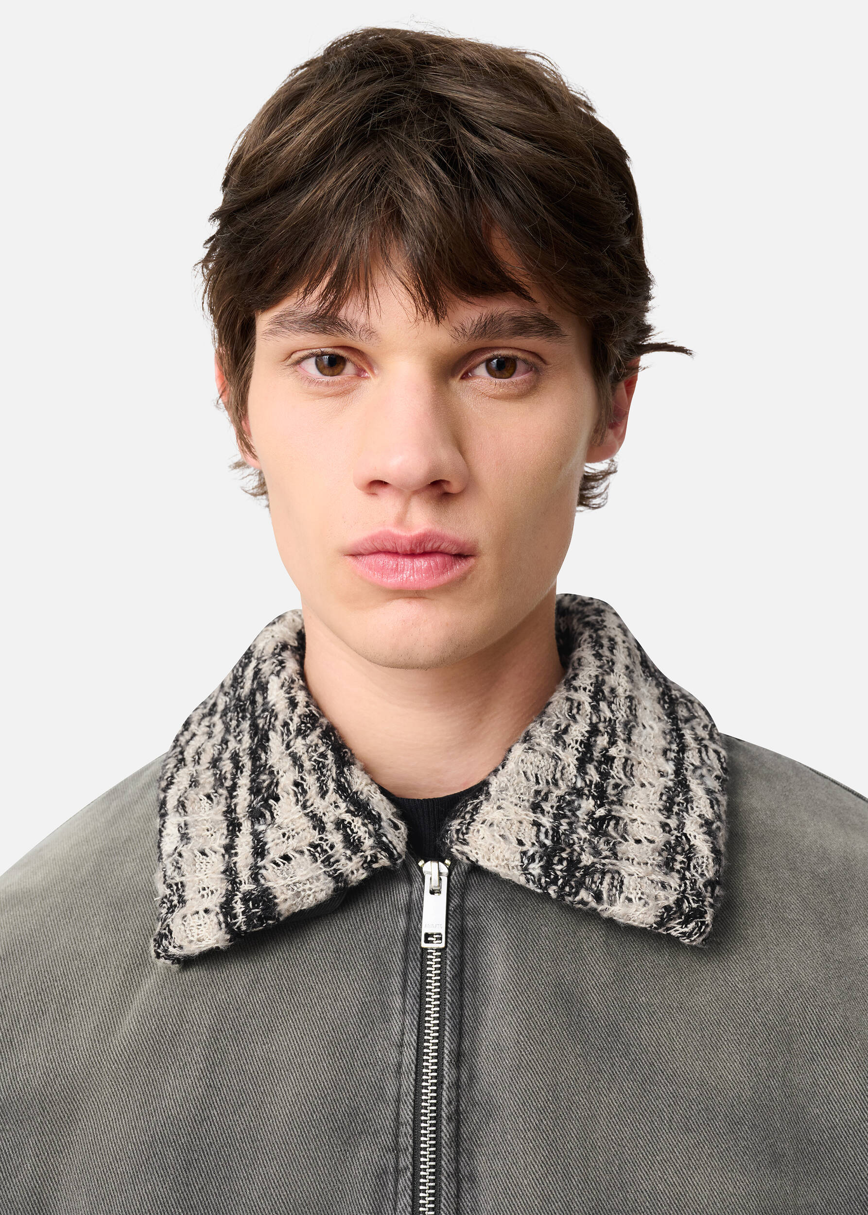 Axis Denim Jacket Grey