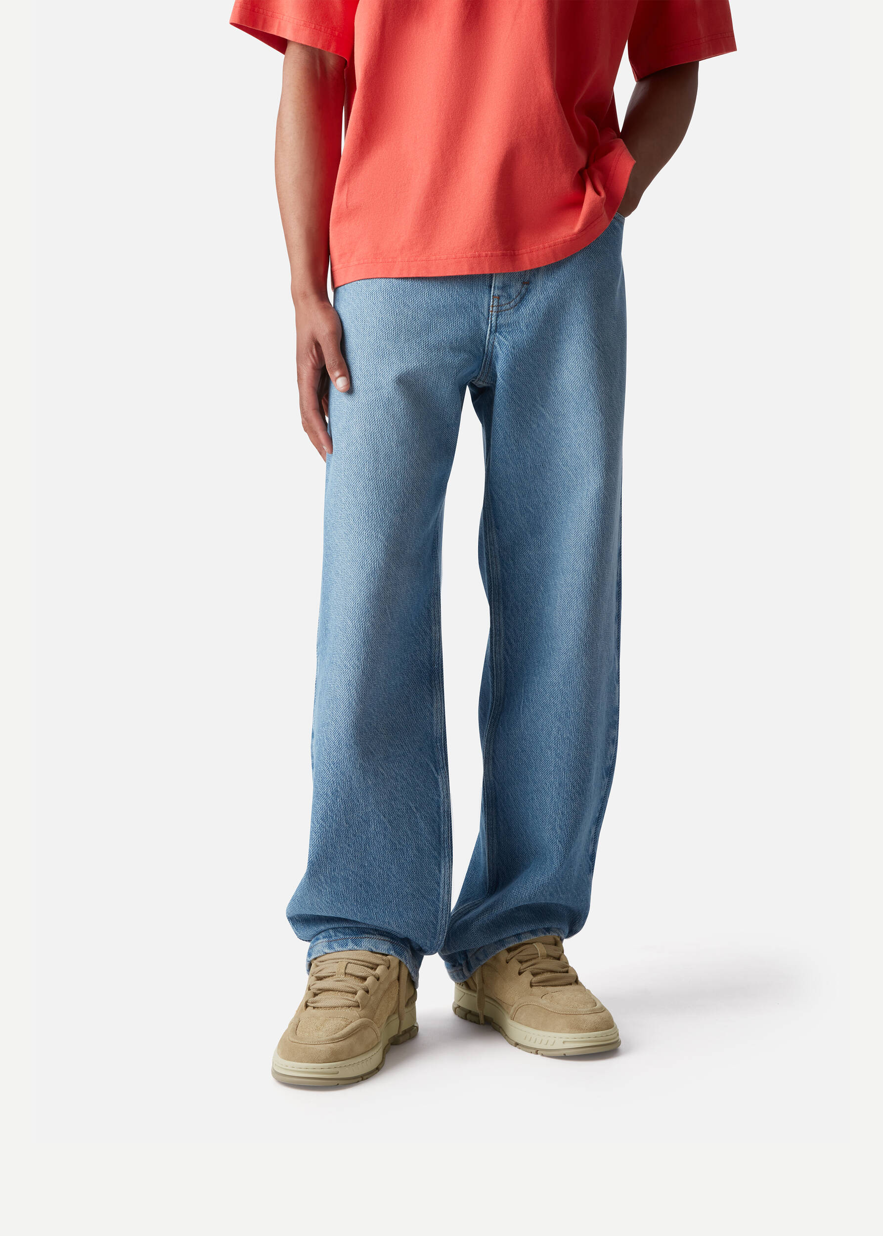 Area Loop Sneaker Tan/Off White