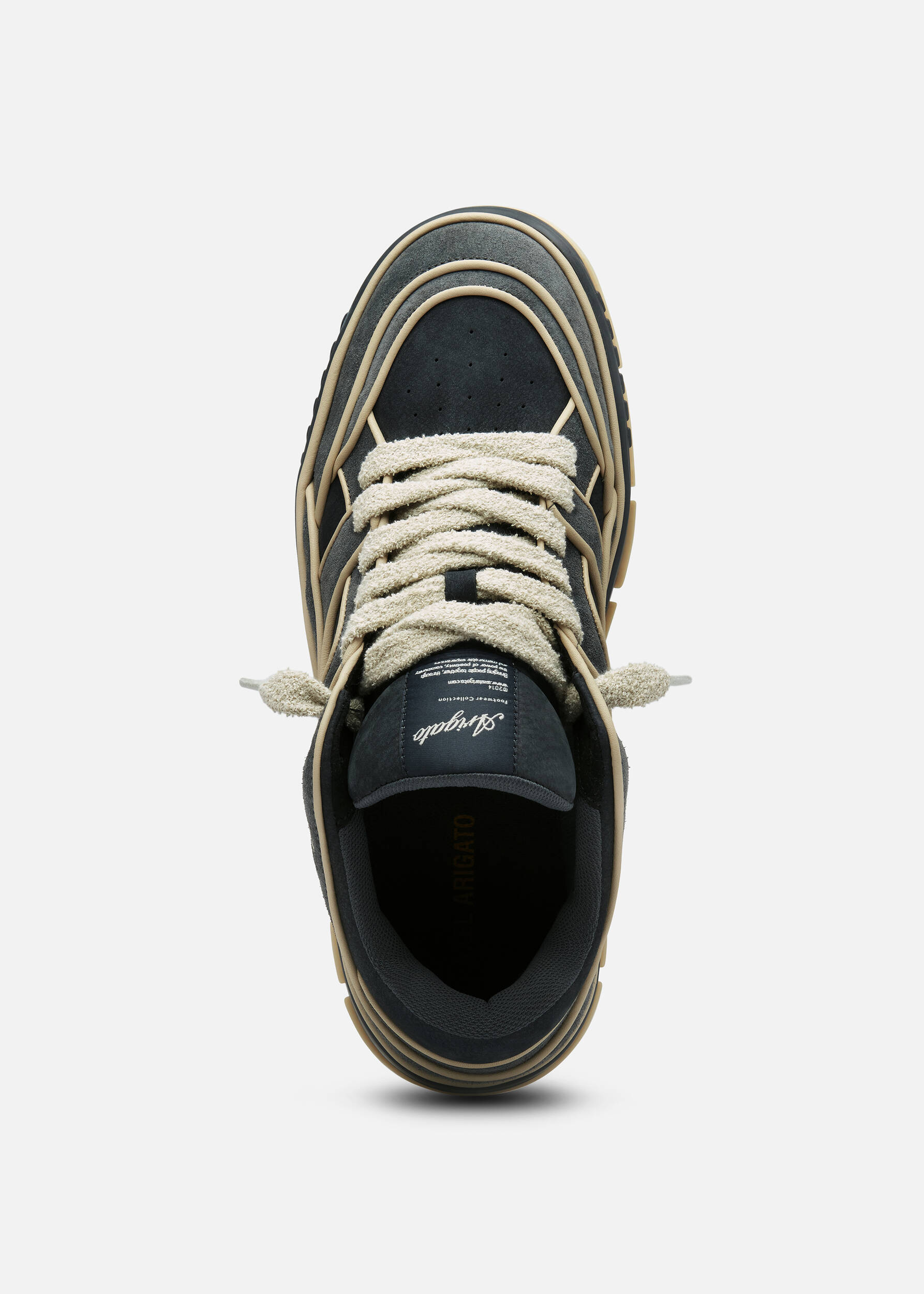 Area Lo Sneaker Black/Light Beige