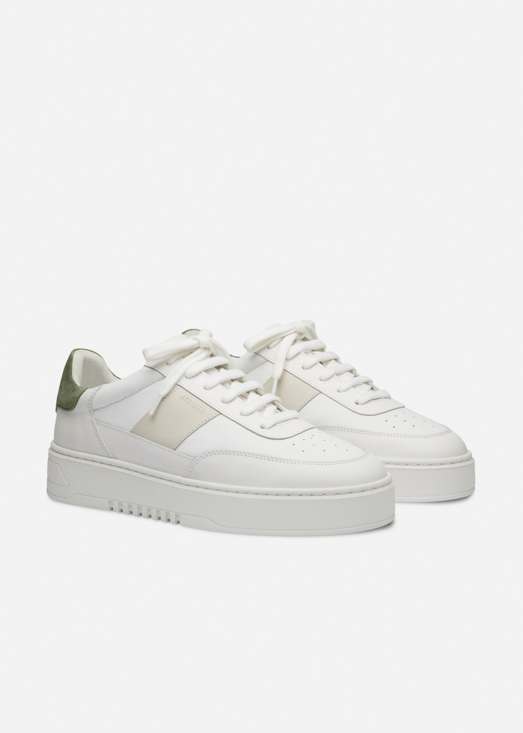 Orbit Vintage Sneaker White/Light Green