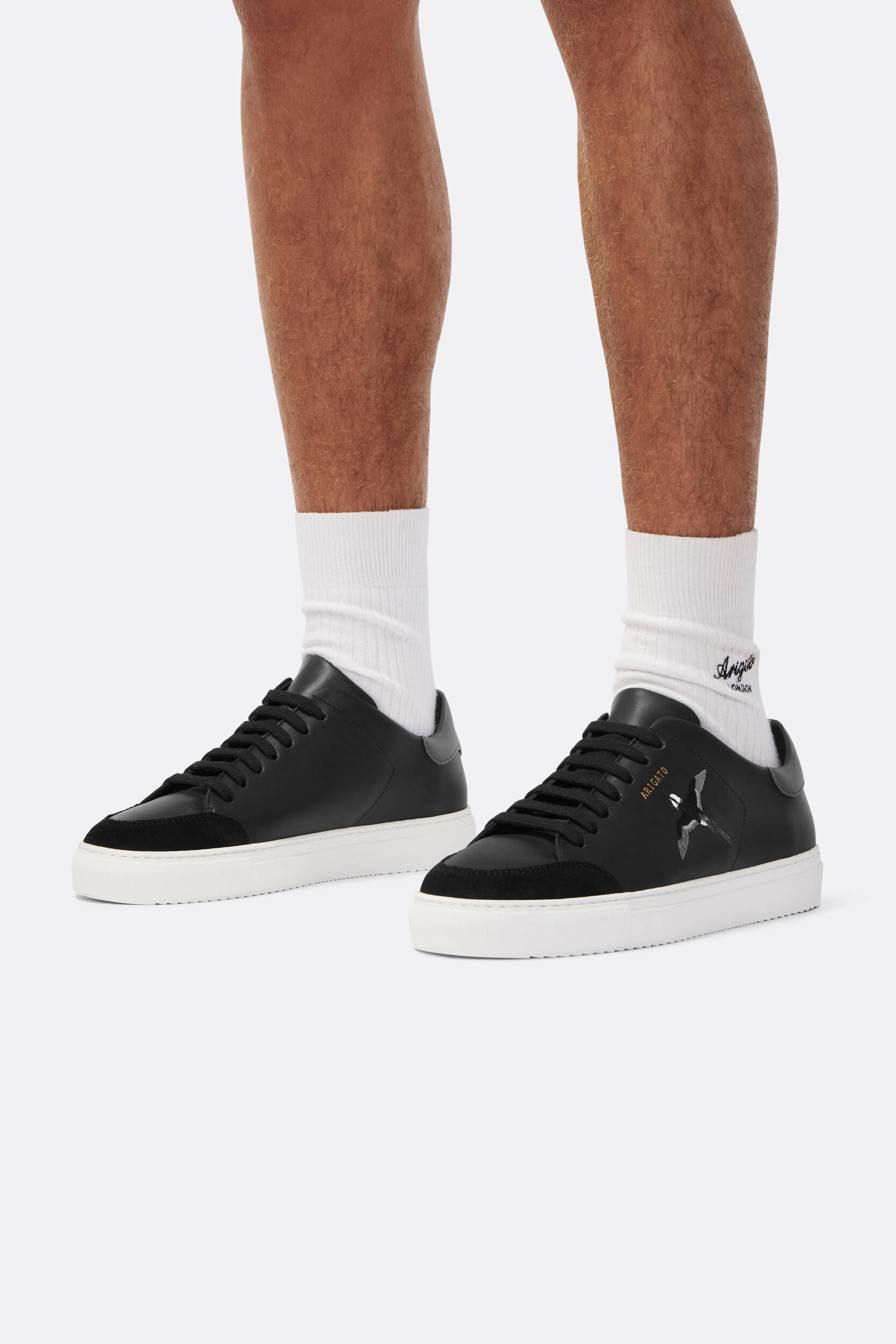 Clean 90 B Bird Sneaker Black/Dark Grey