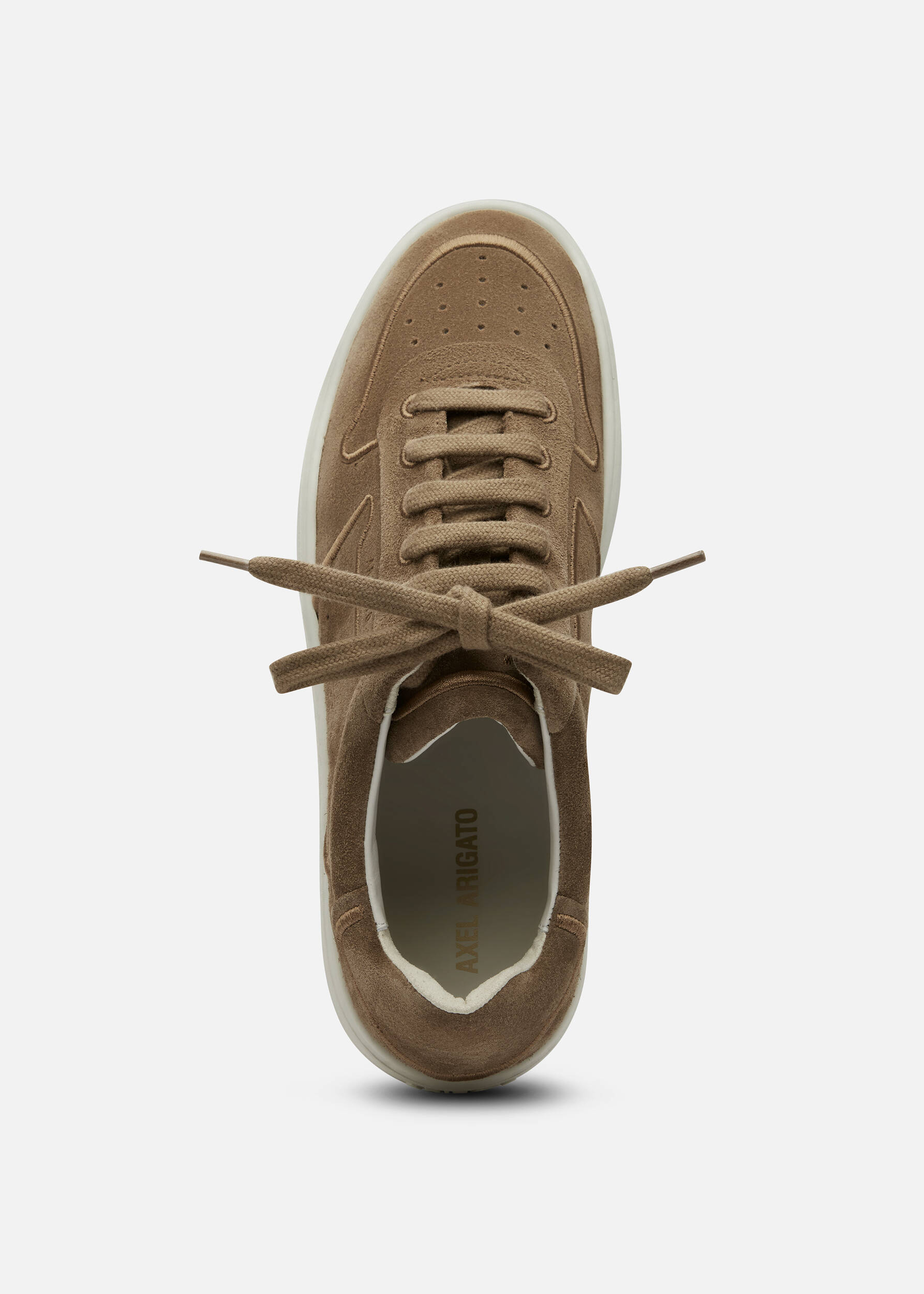 Orbit Embroidery Sneaker Brown/Off White