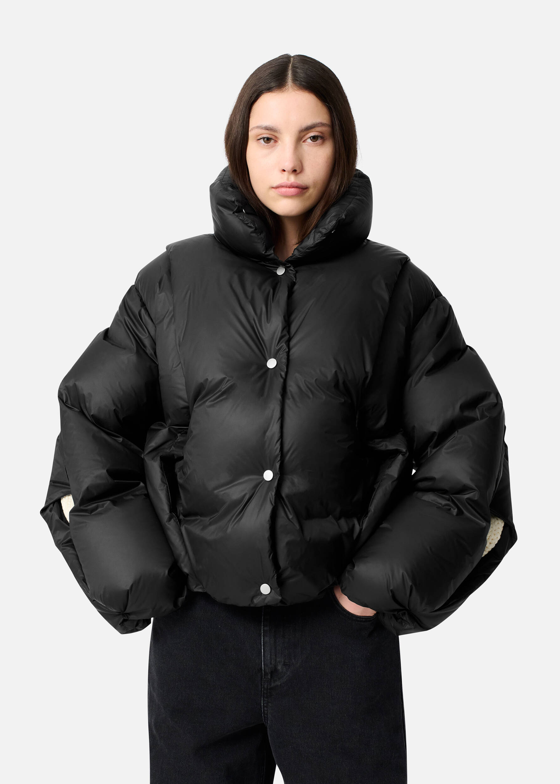 Echo Puffer Jacket Black