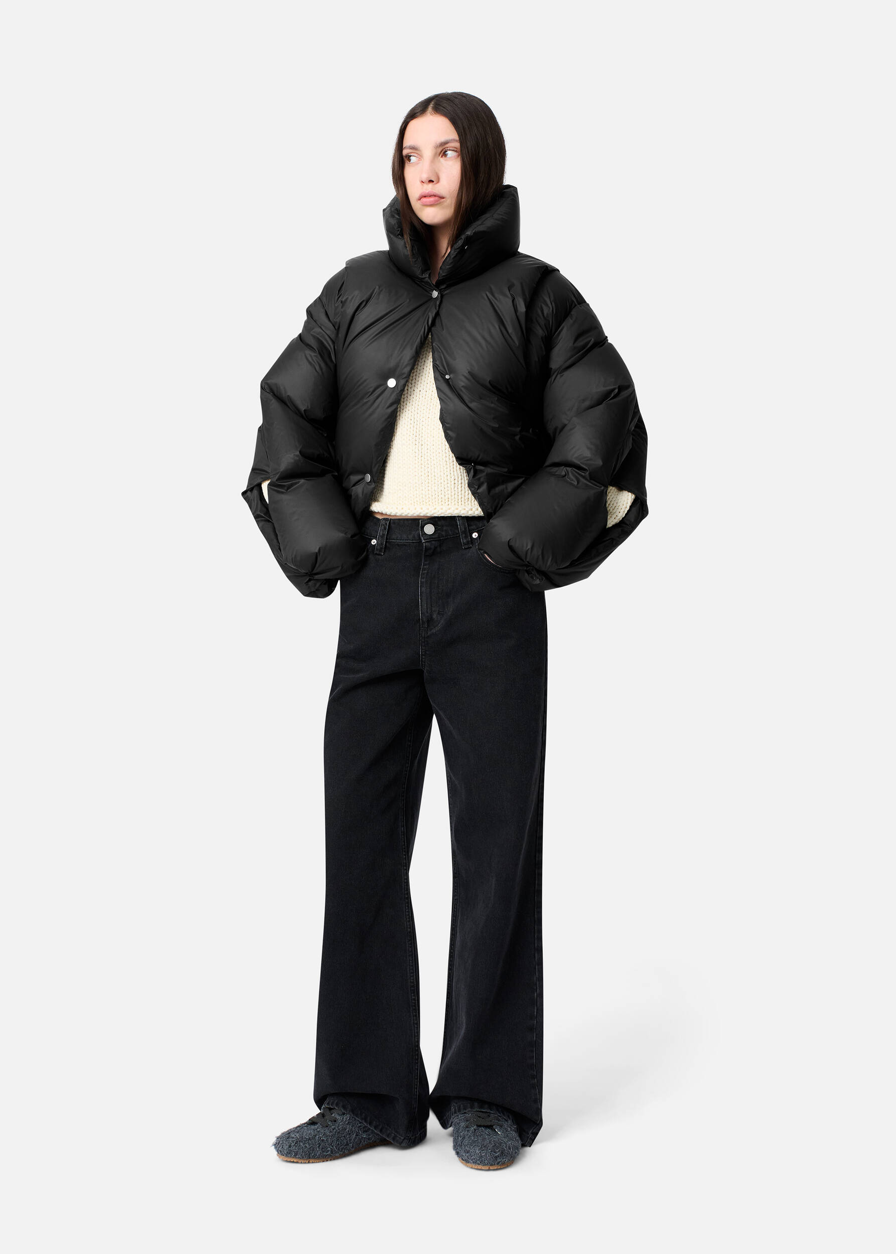 Echo Puffer Jacket Black