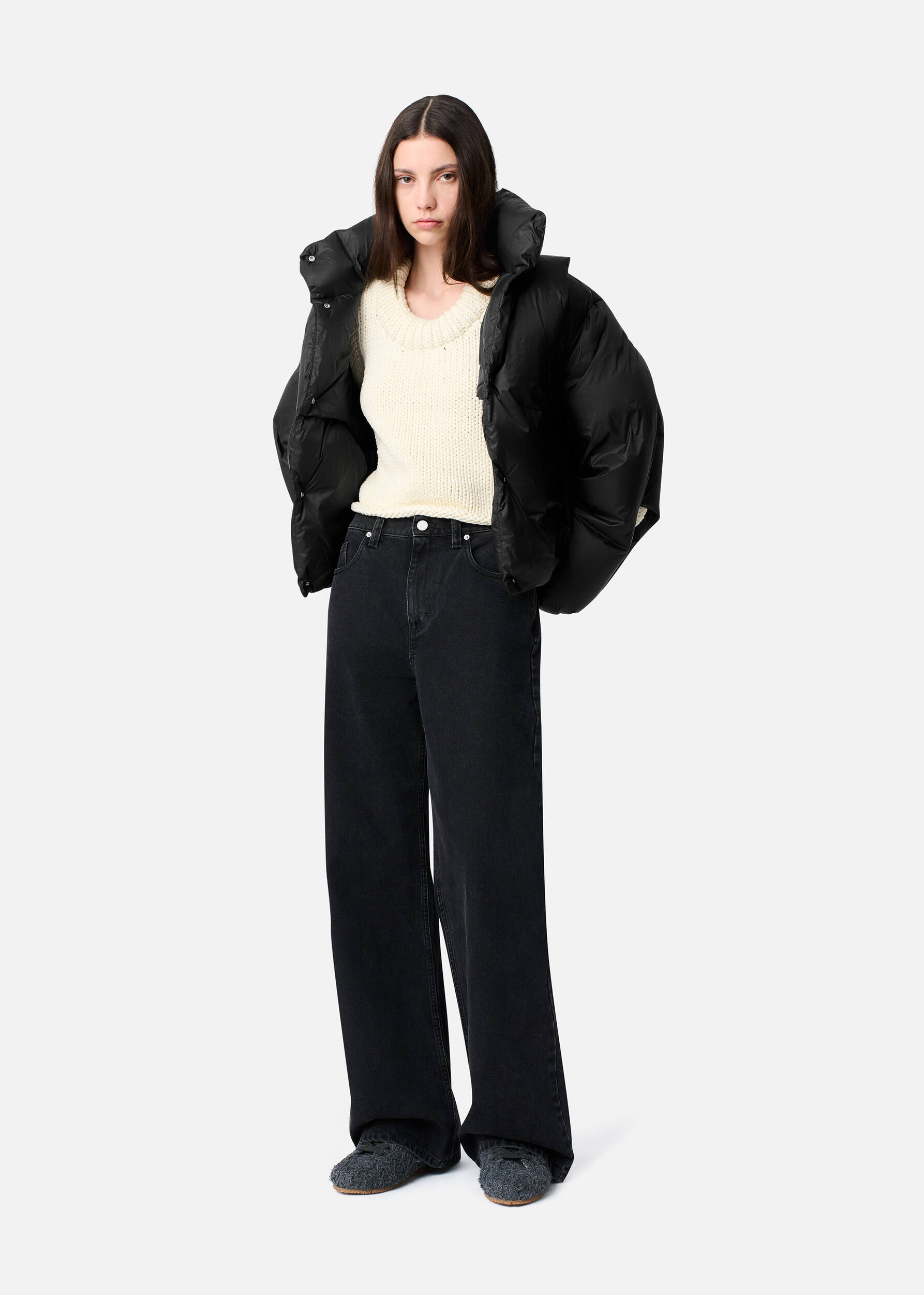 Echo Puffer Jacket Black