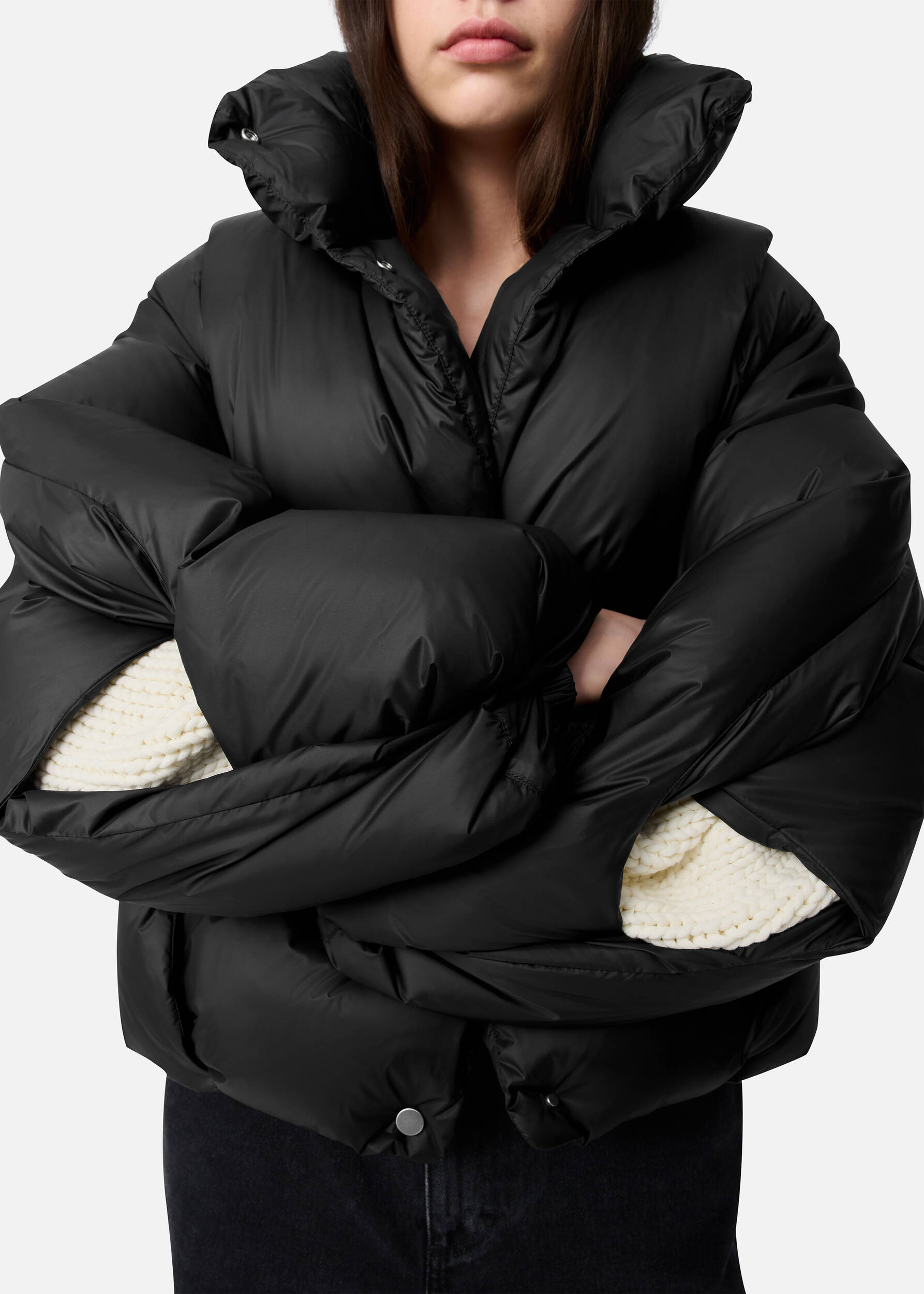 Echo Puffer Jacket Black