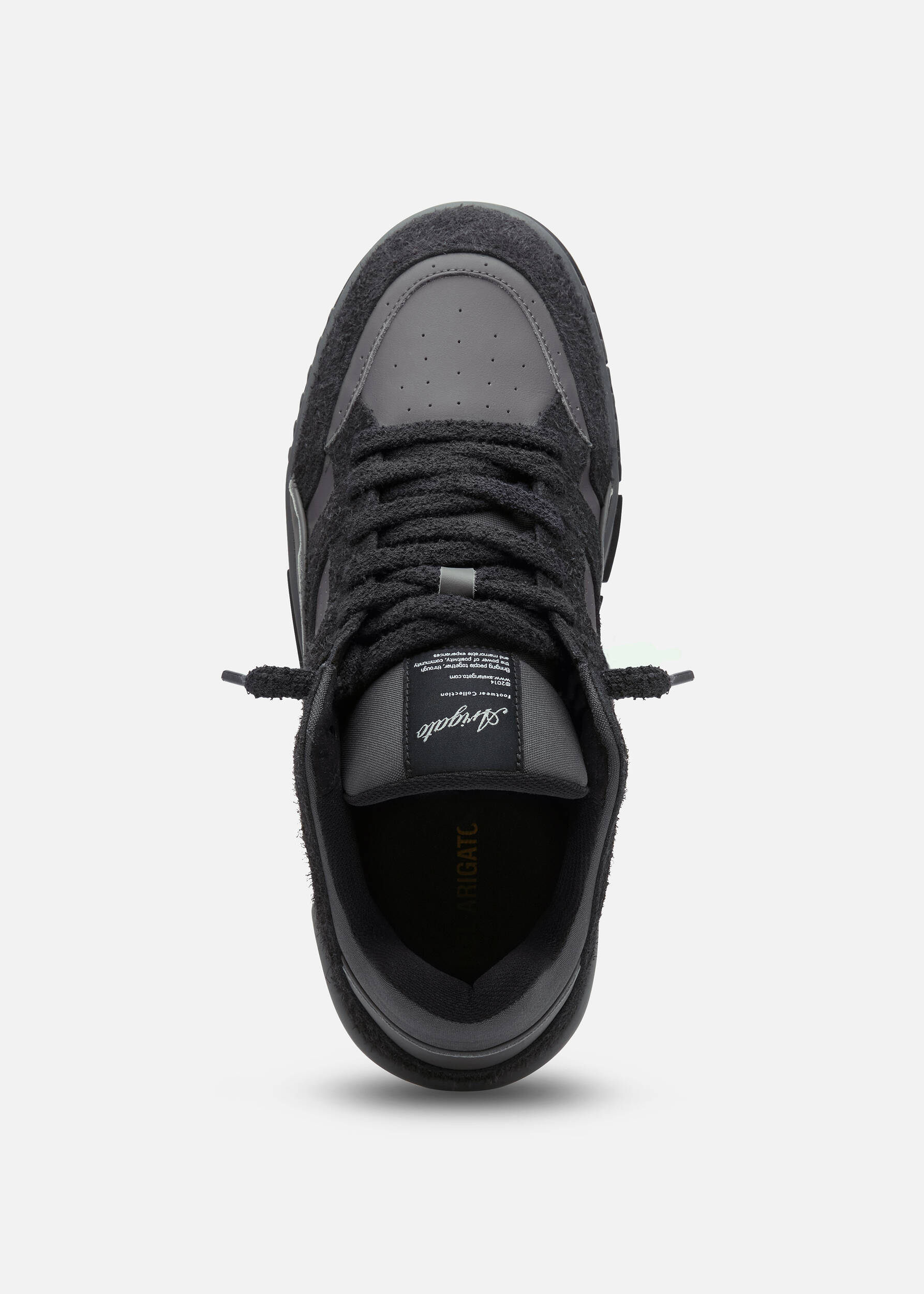 Area Lo Fluffy Sneaker Black/Off Black