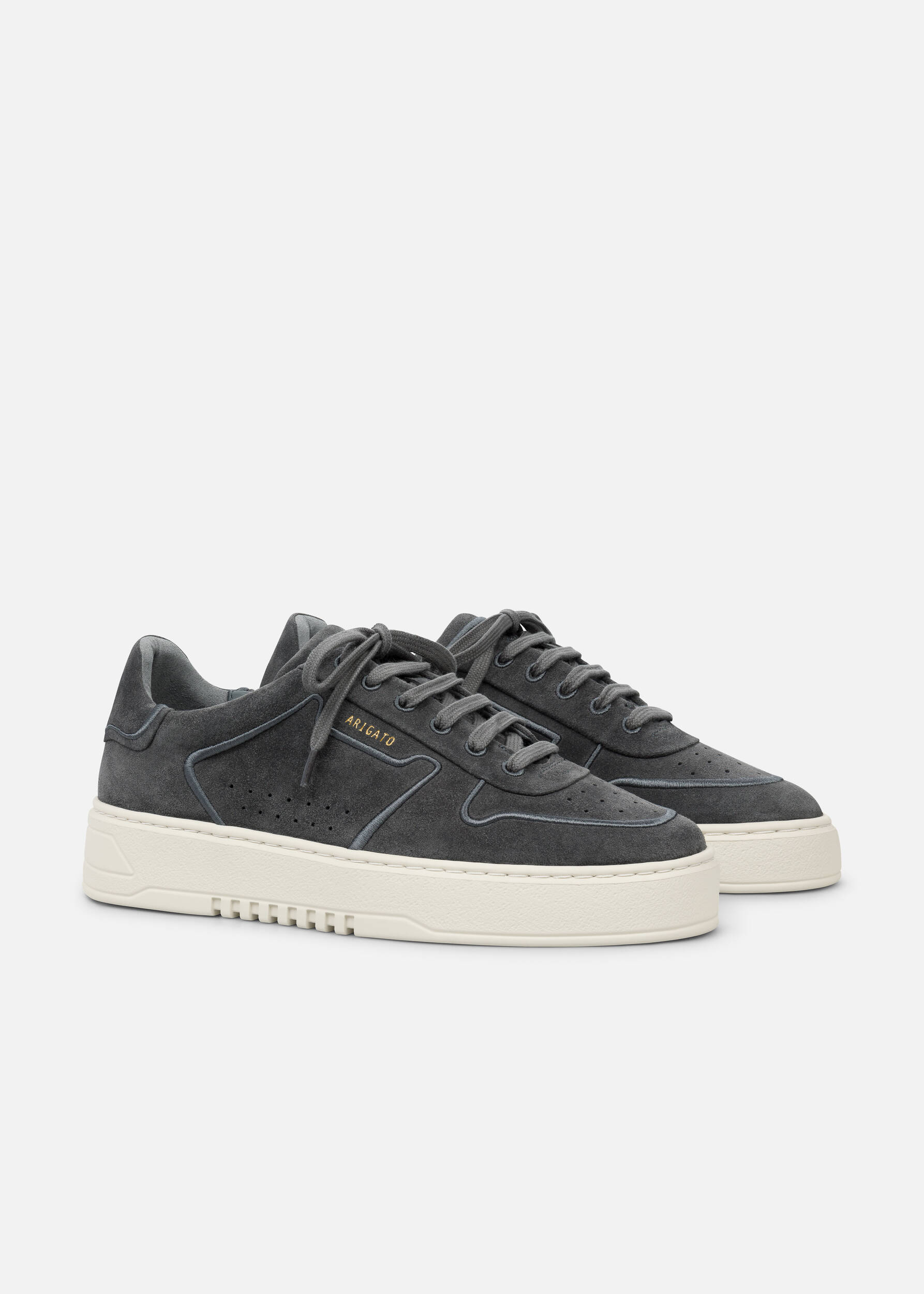 Orbit Embroidery Sneaker Dark Grey/Off White