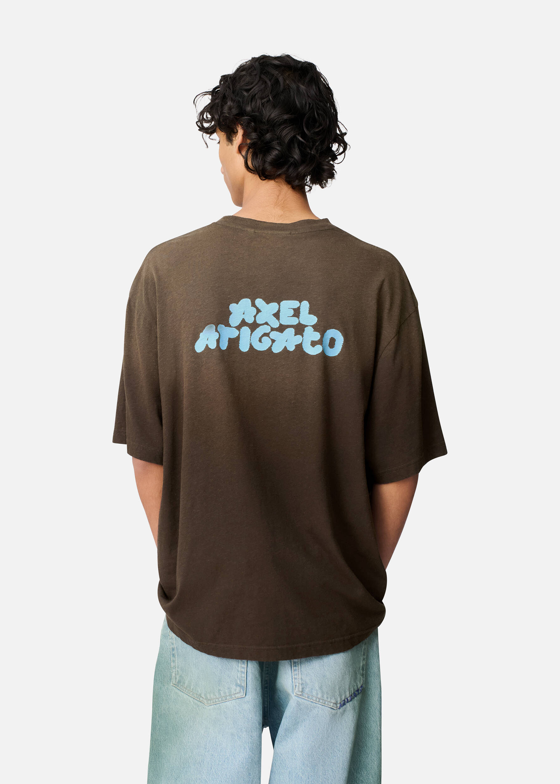 Bubble Reverse T-Shirt Dark Brown