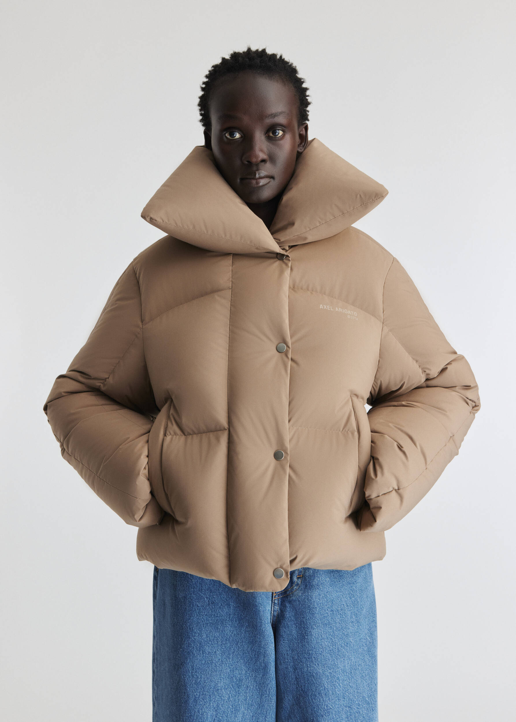 Mist Puffer Jacket Coffee