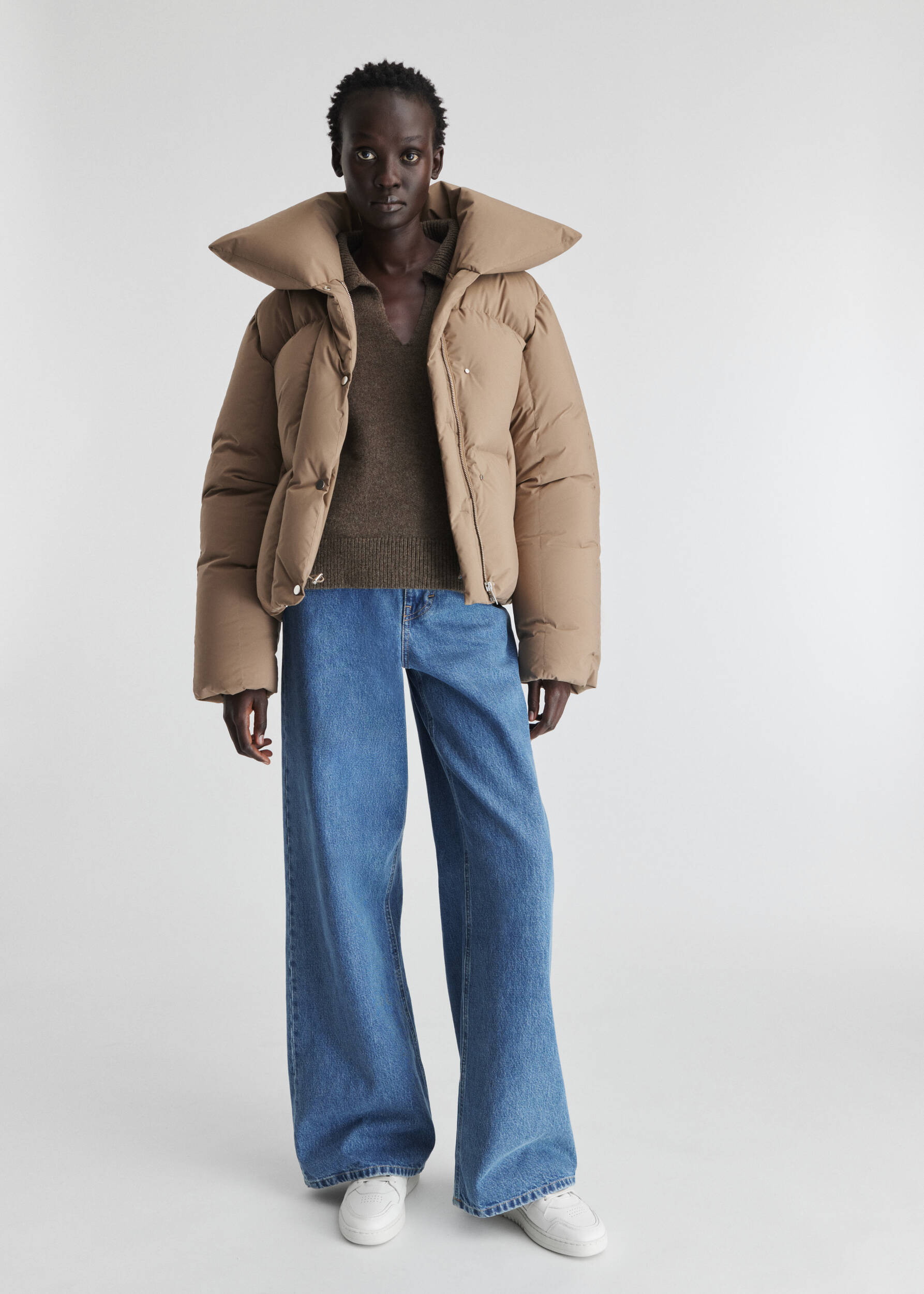 Mist Puffer Jacket Coffee