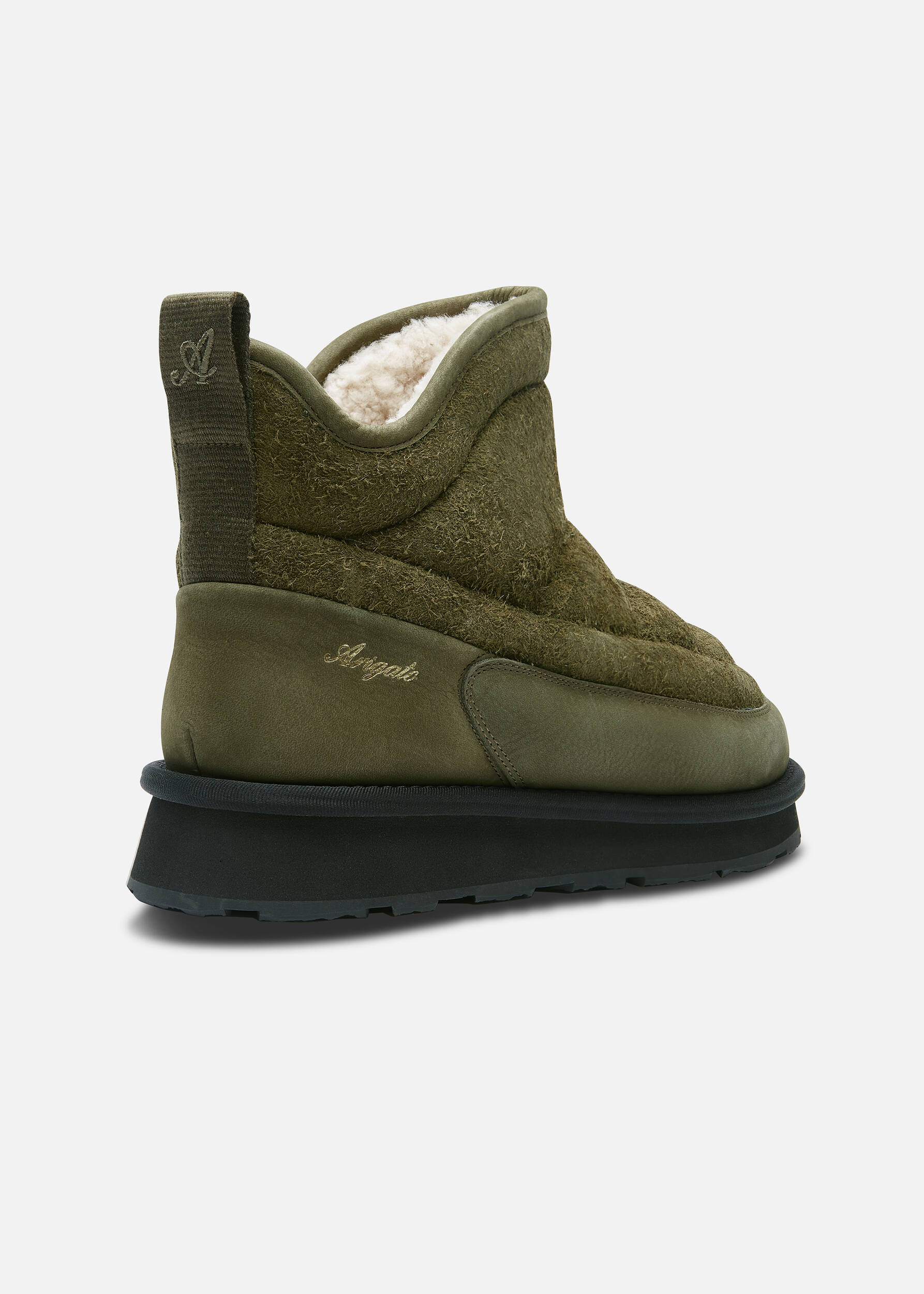 Pillow Boot Dark Green/Black