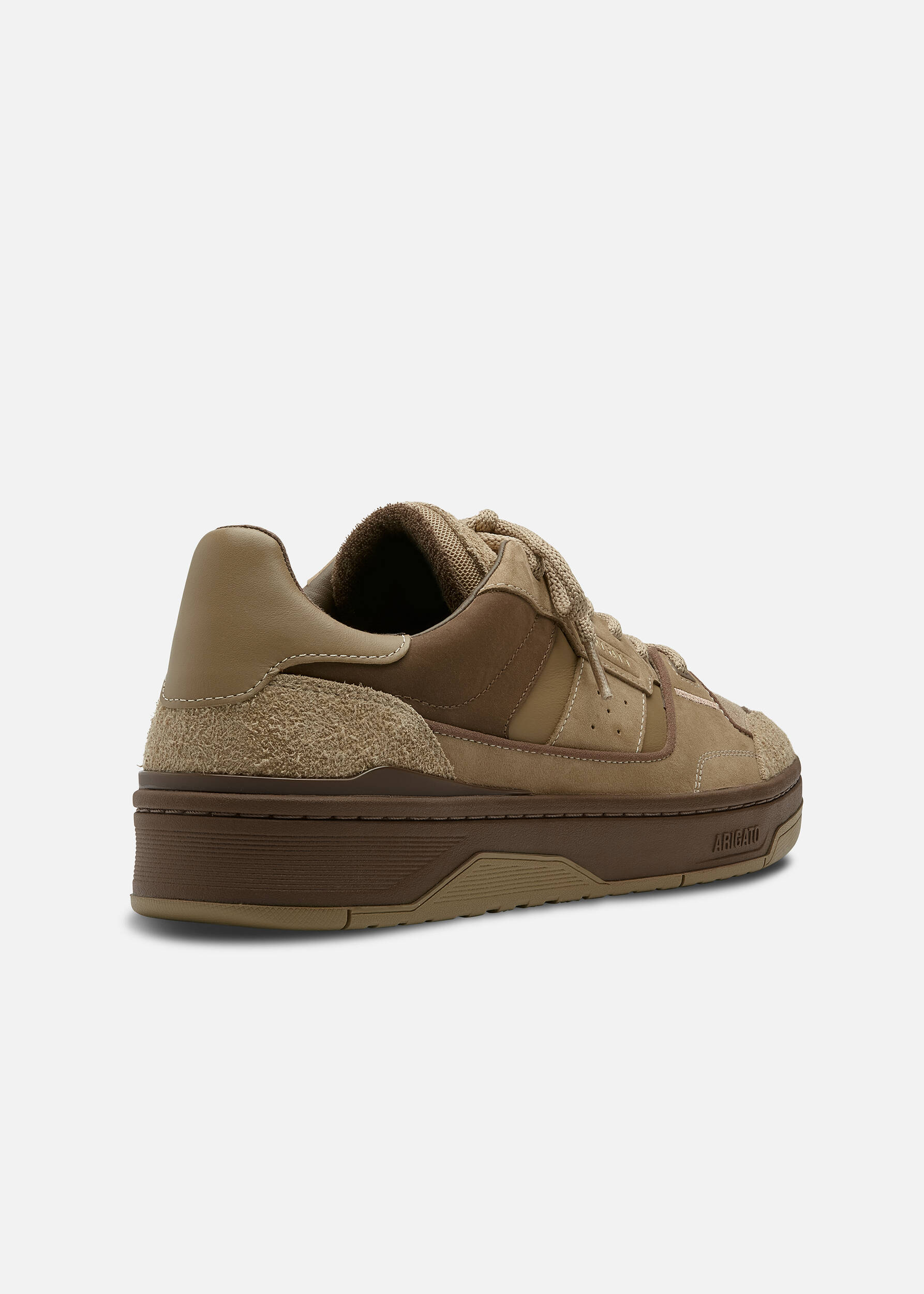 Clay Sneaker Tan/Dark Brown