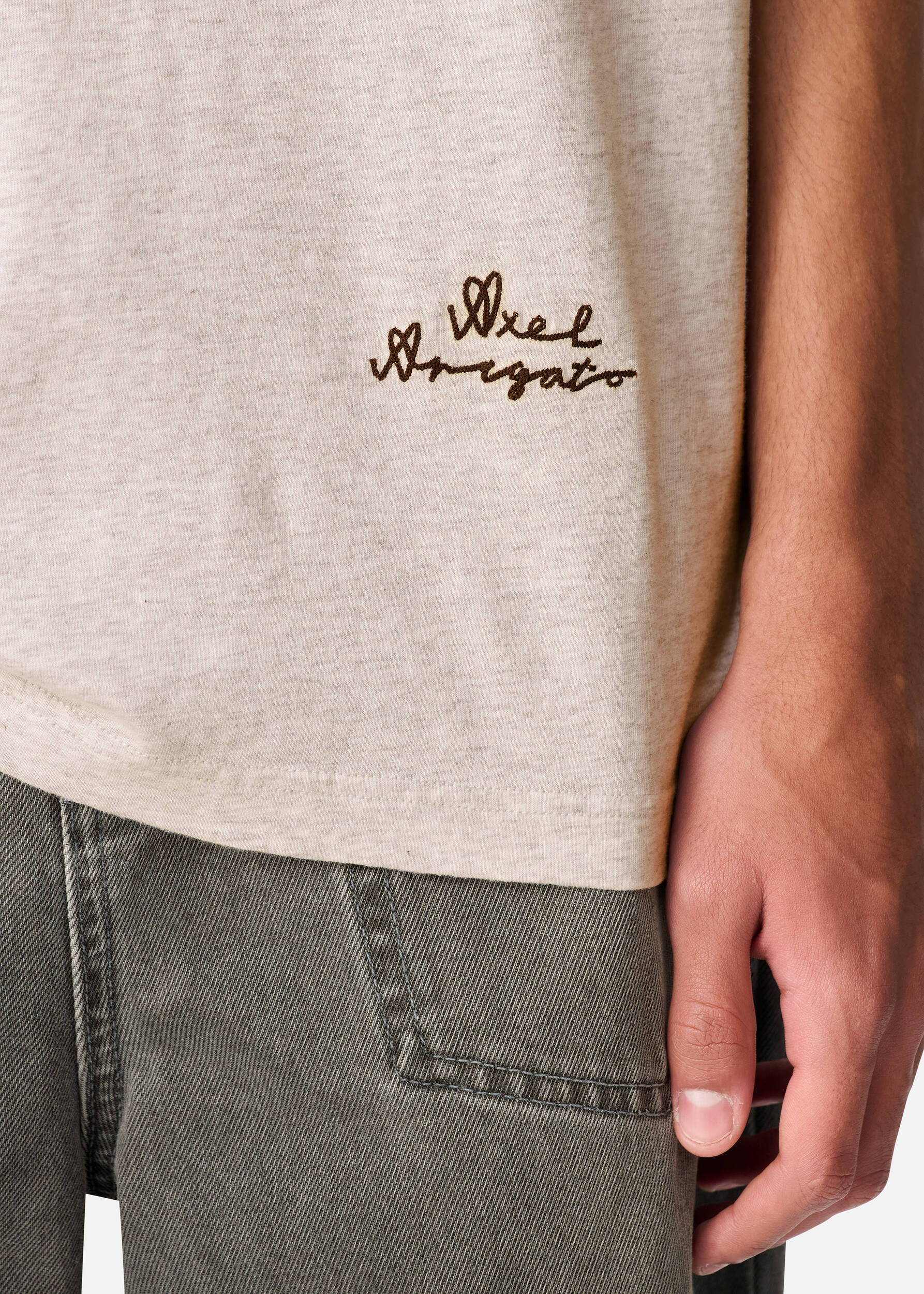 Saba Spray T-Shirt Grey Melange