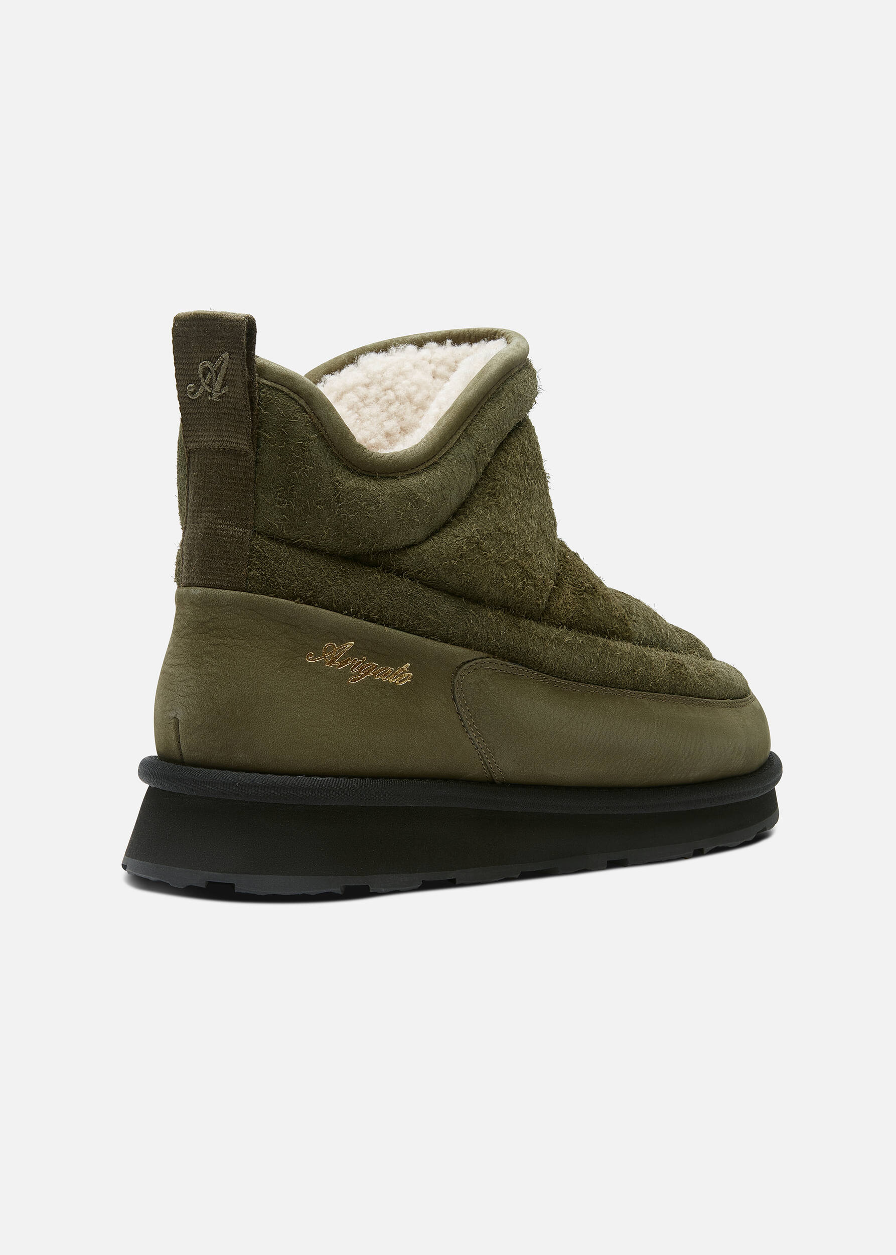 Pillow Boot Dark Green/Black