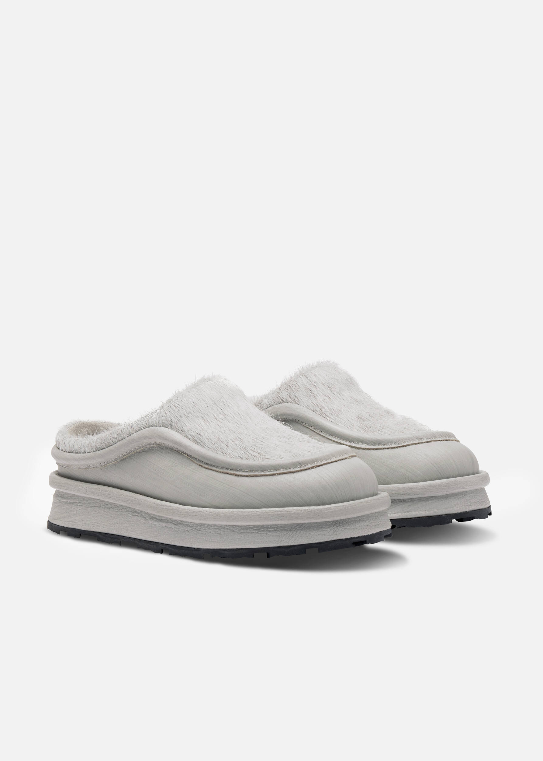 Pillow Mule Light Grey/Light Grey