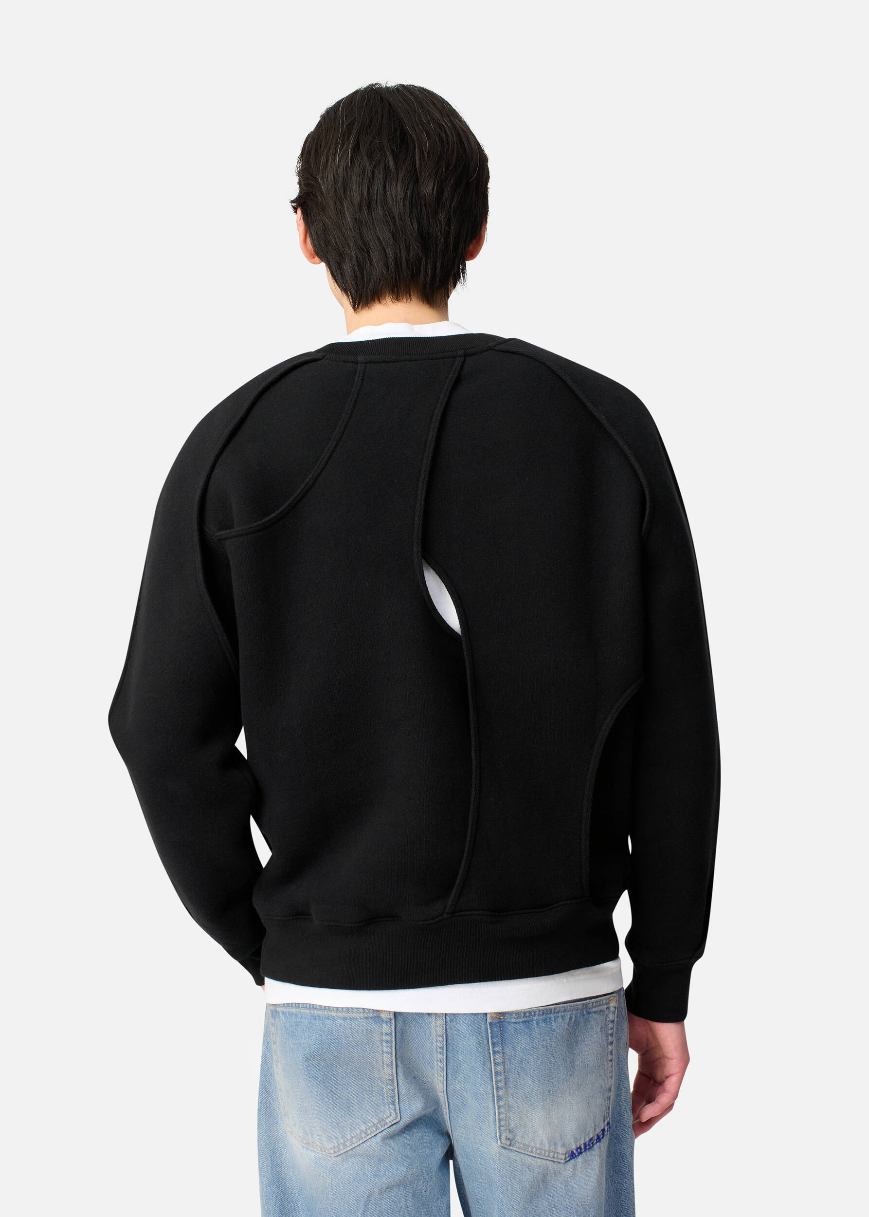 Linear Sweatshirt Black