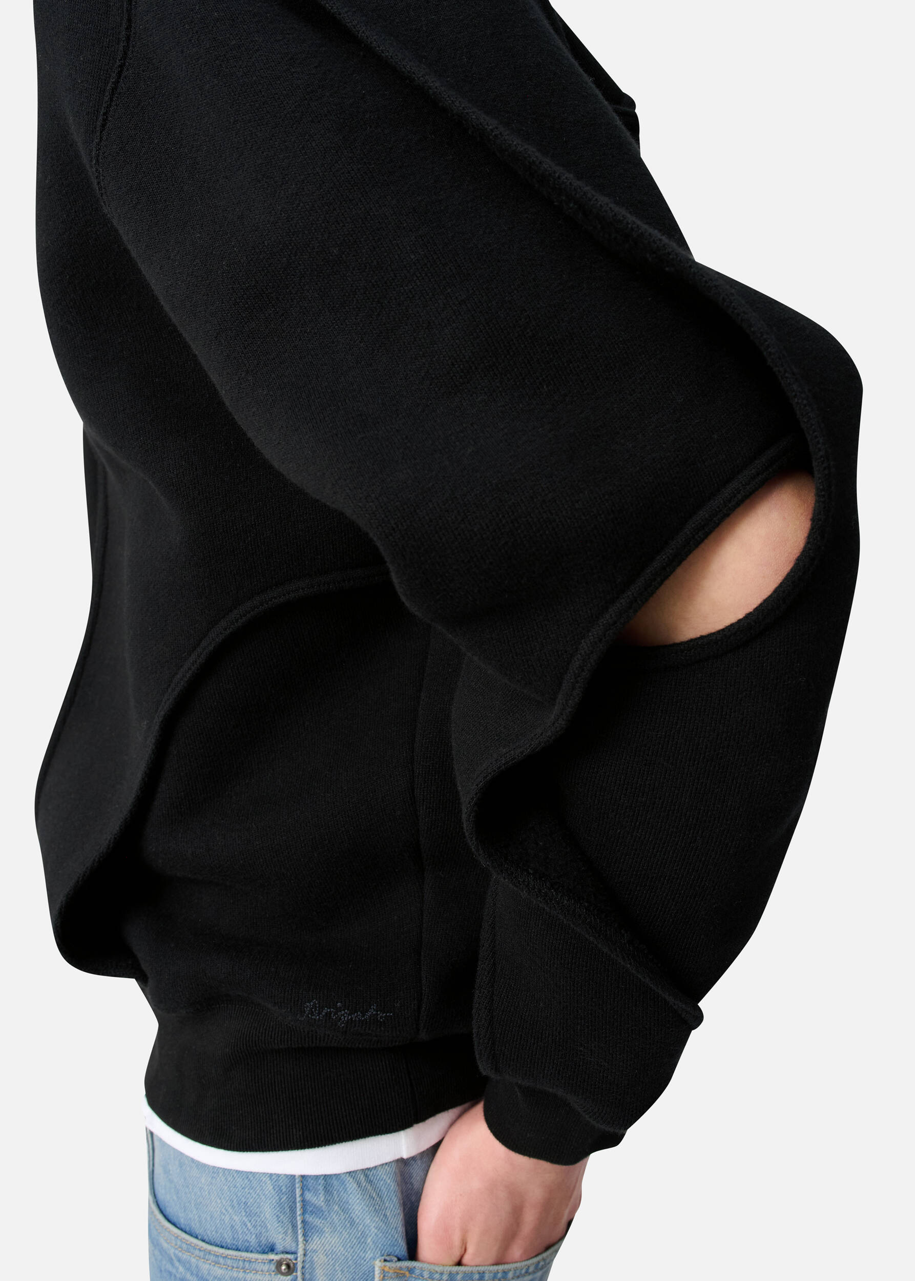 Linear Sweatshirt Black