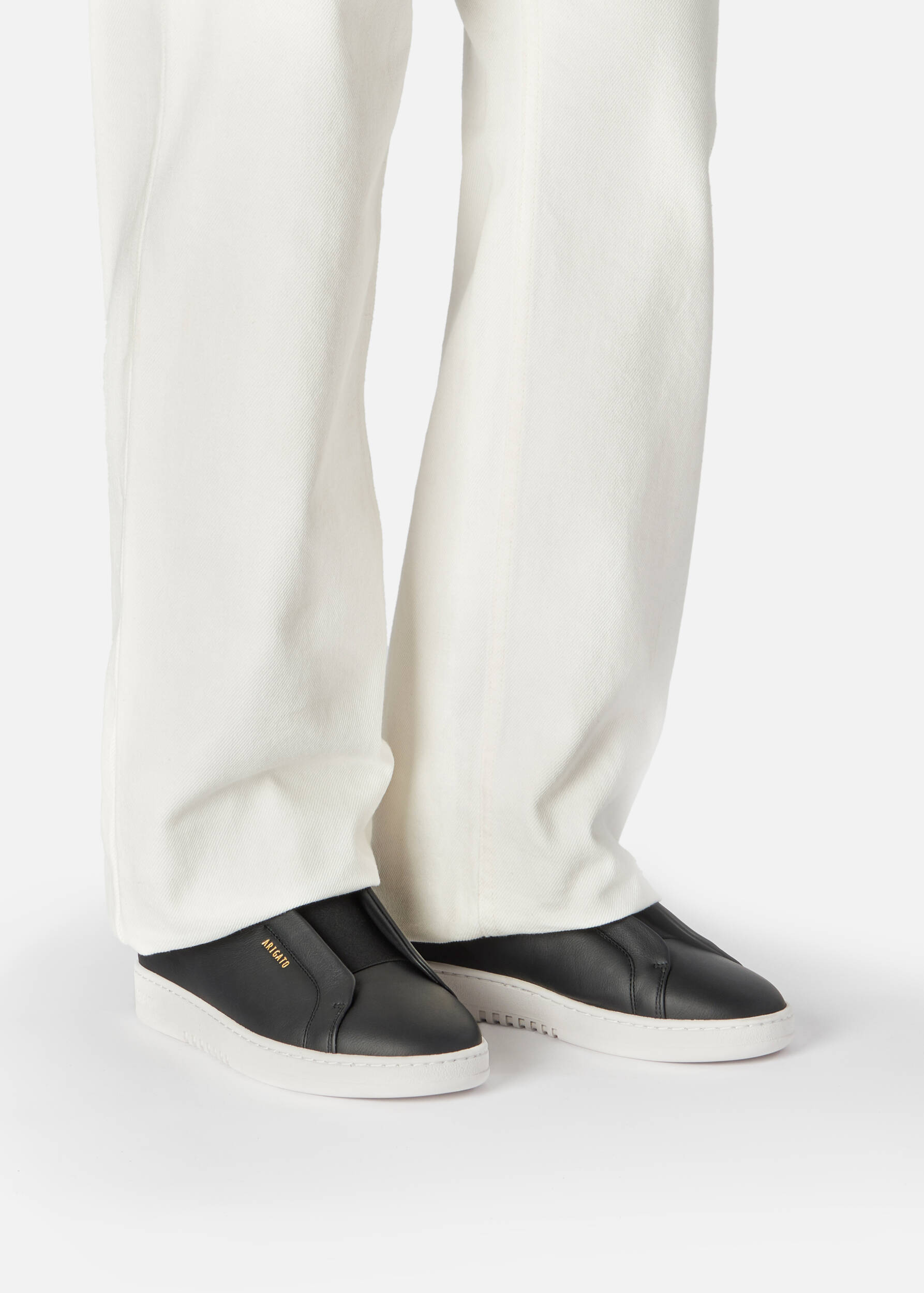 Dice Laceless Sneaker Black/White 6 Dice Laceless Sneaker Black/White