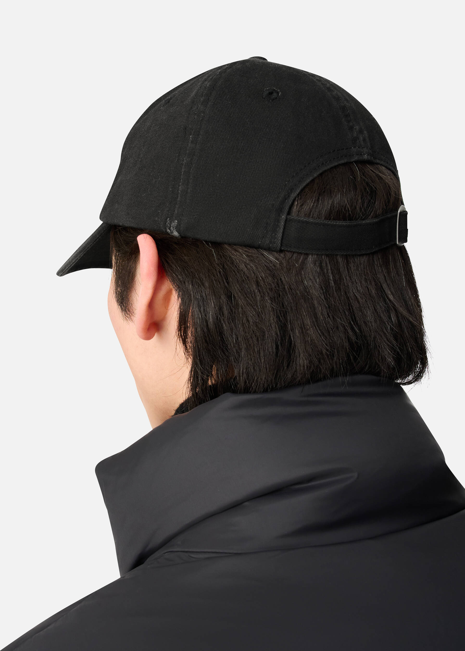 Chain Stitch Cap Black