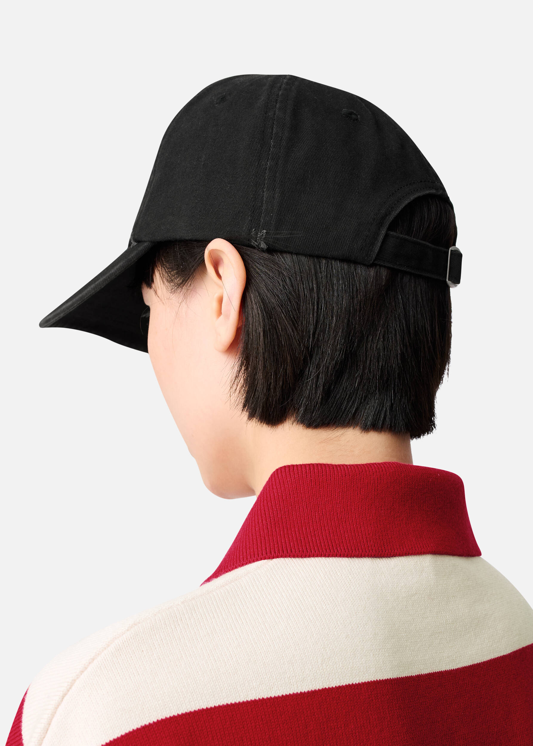 Chain Stitch Cap Black 3 Chain Stitch Cap Black