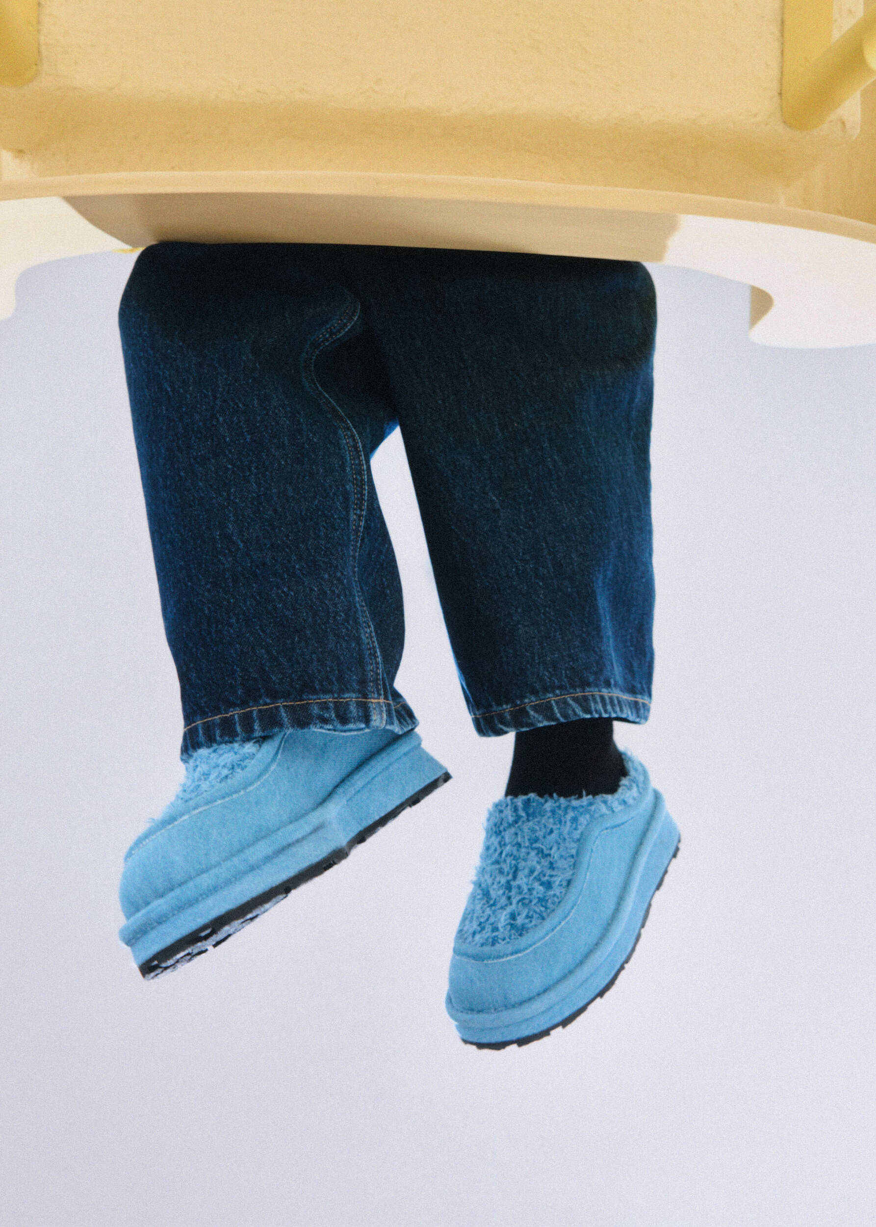 Pillow Mule Blue/Blue 5 Pillow Mule Blue/Blue