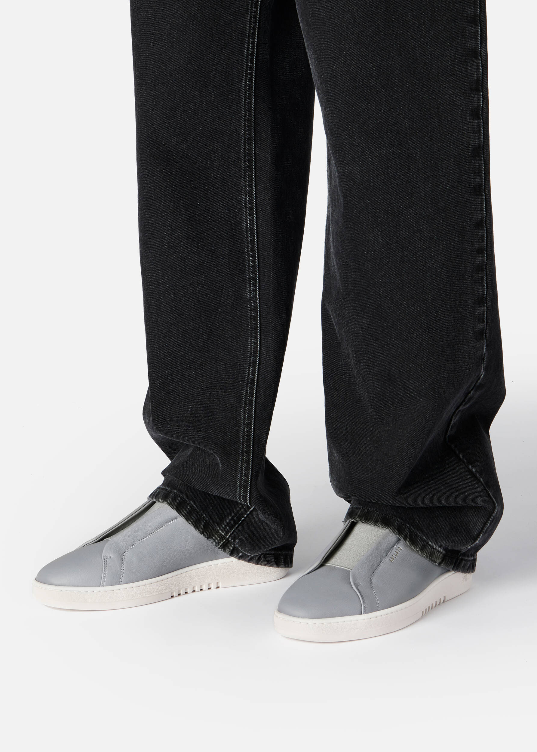 Dice Laceless Sneaker Grey/White