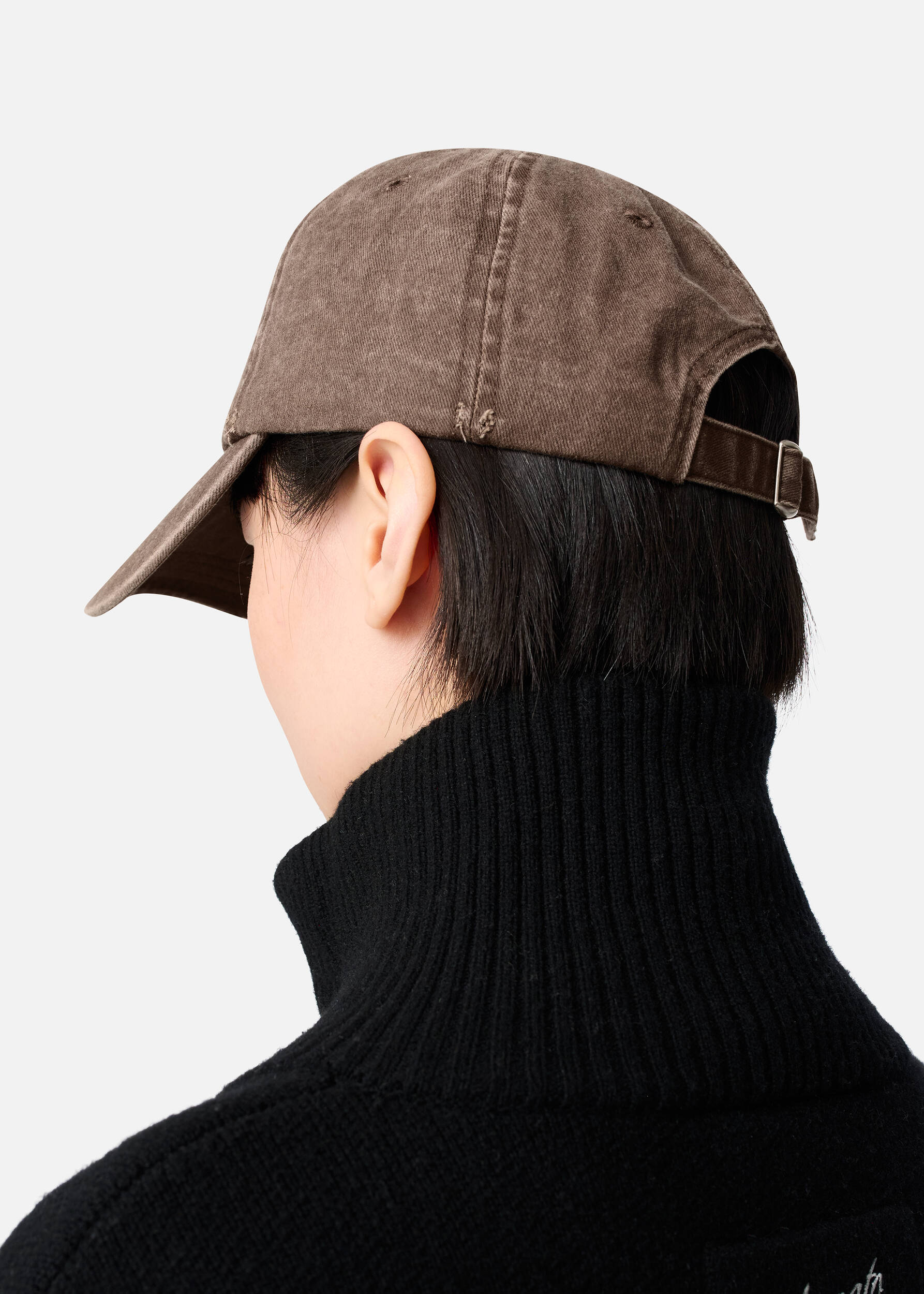 Chain Stitch Cap Brown 3 Chain Stitch Cap Brown