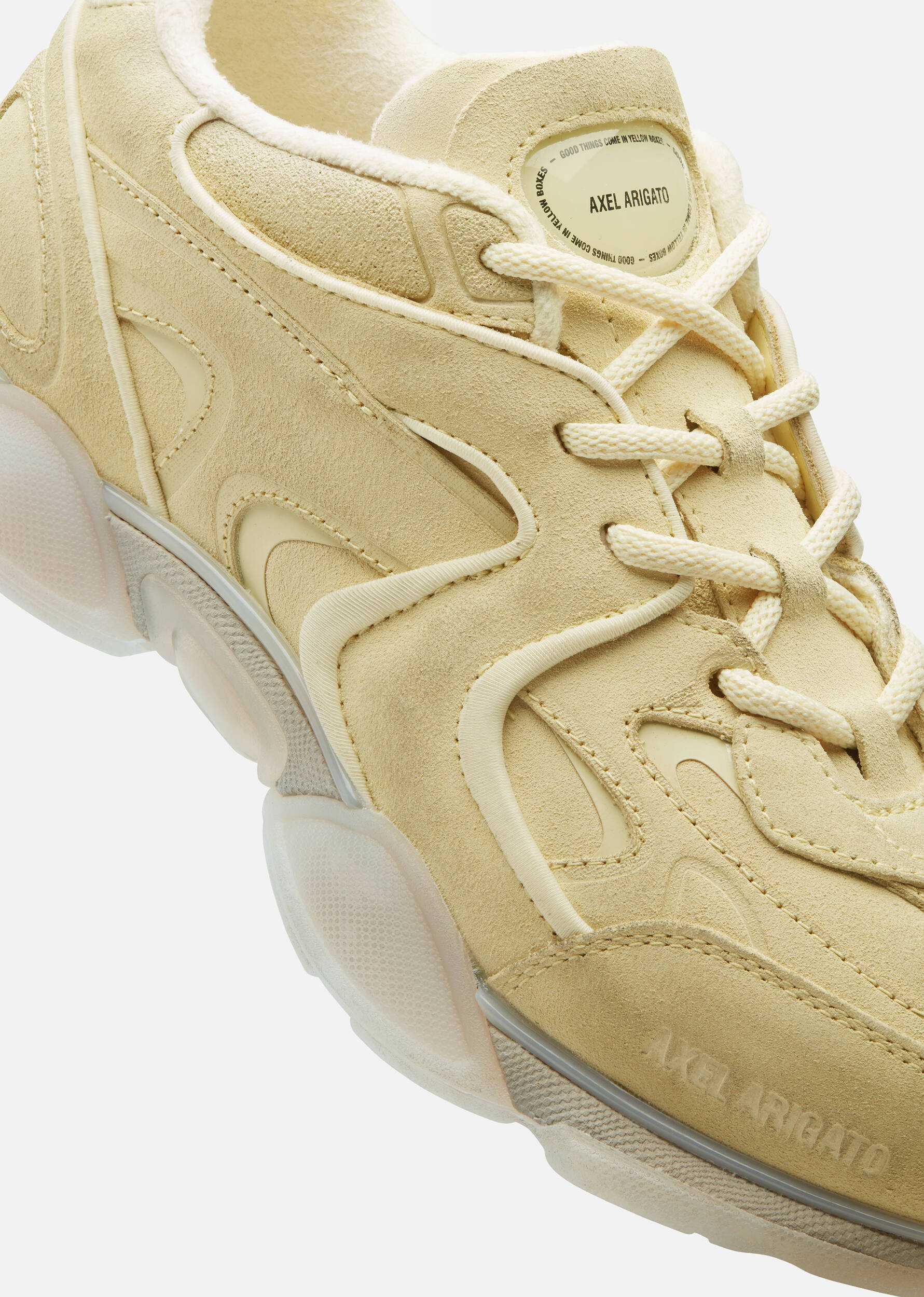 Eris Sneaker Light Yellow/Off White