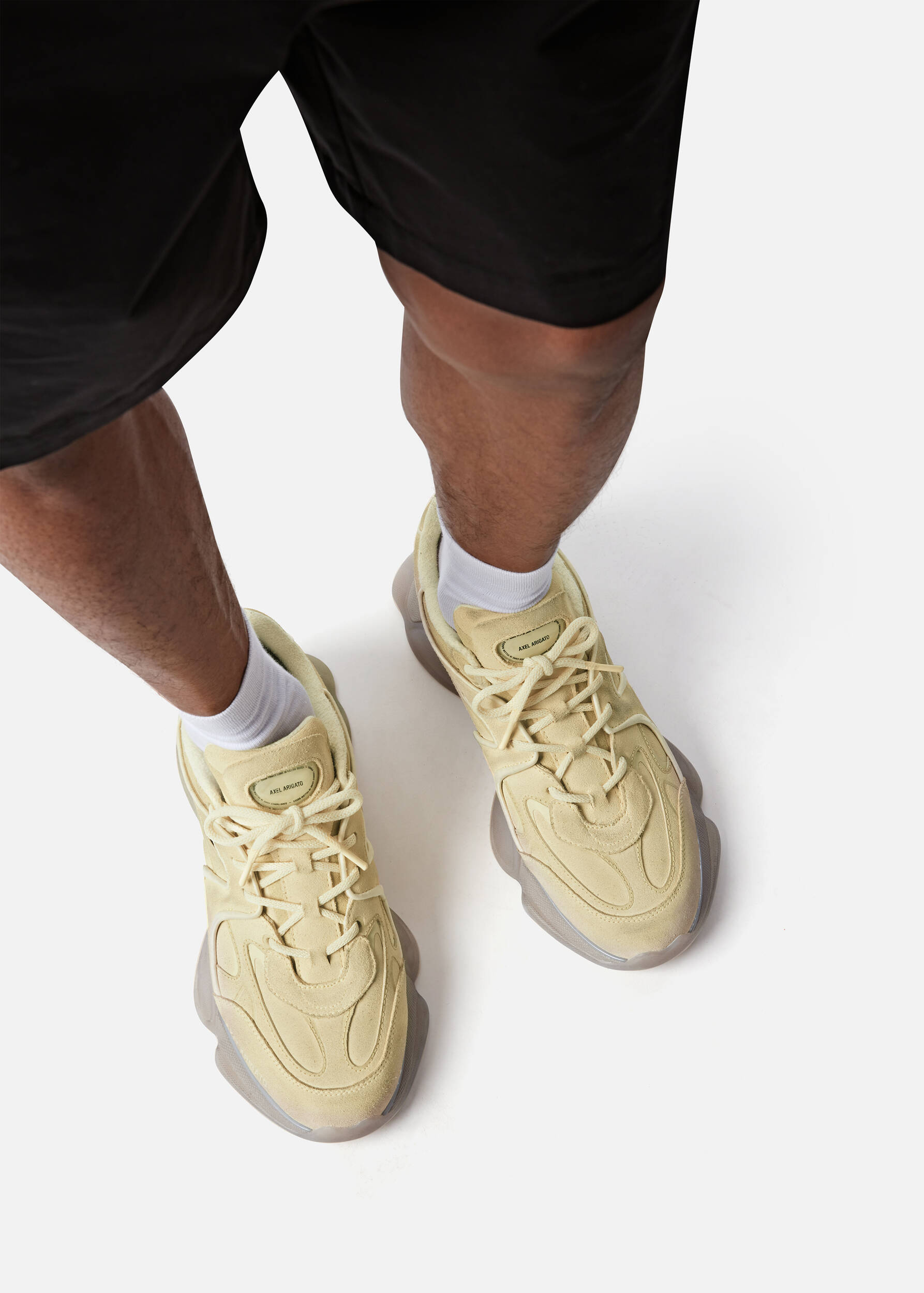 Eris Sneaker Light Yellow/Off White