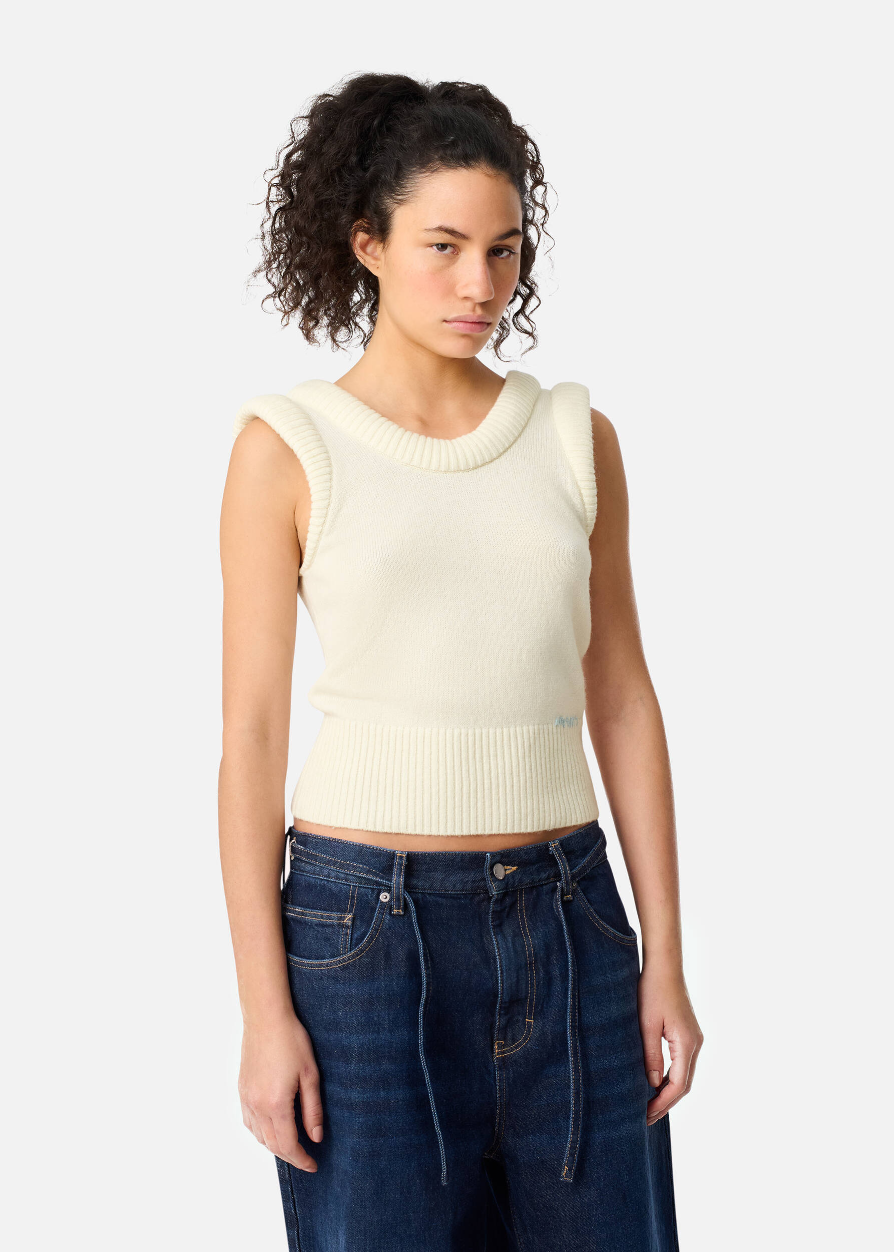 Marla Vest Off White