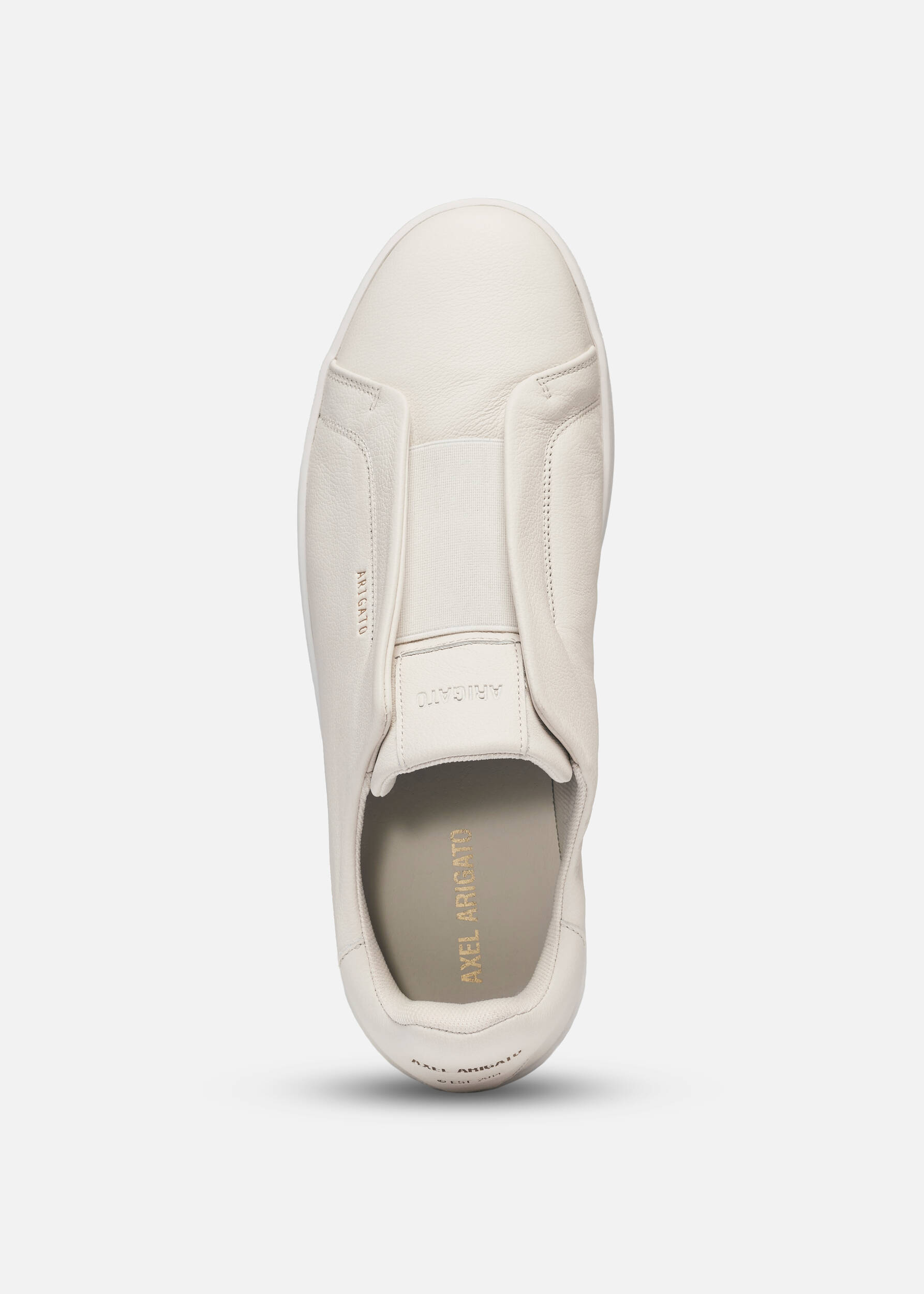 Dice Laceless Sneaker Off White/White