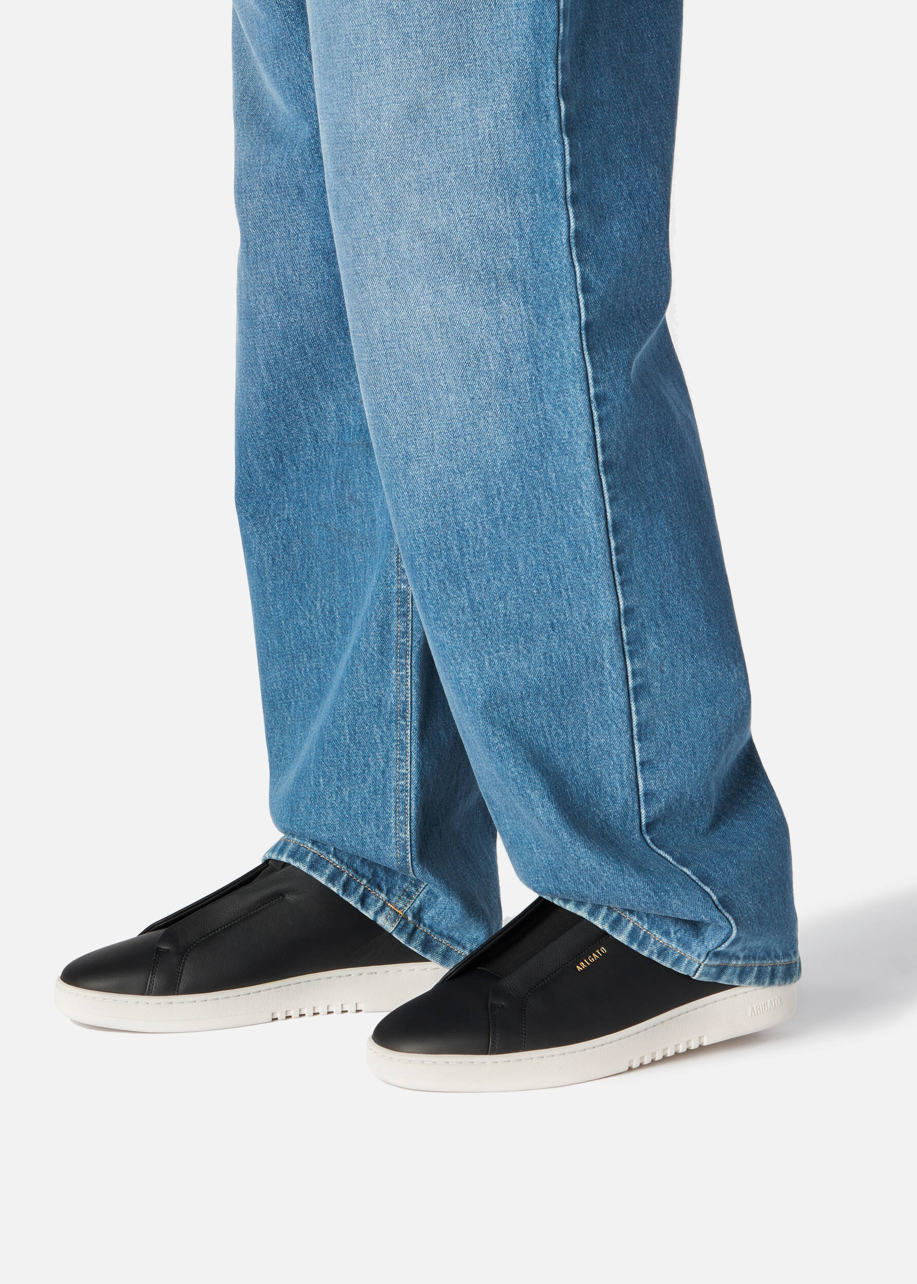 Dice Laceless Sneaker Black/White 6 Dice Laceless Sneaker Black/White