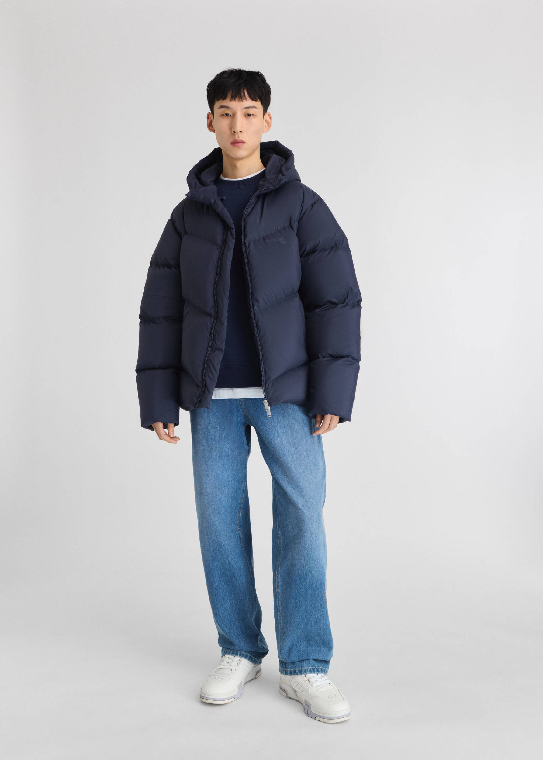 Peak Puffer Jacket Navy 3 Peak Puffer Jacket Navy