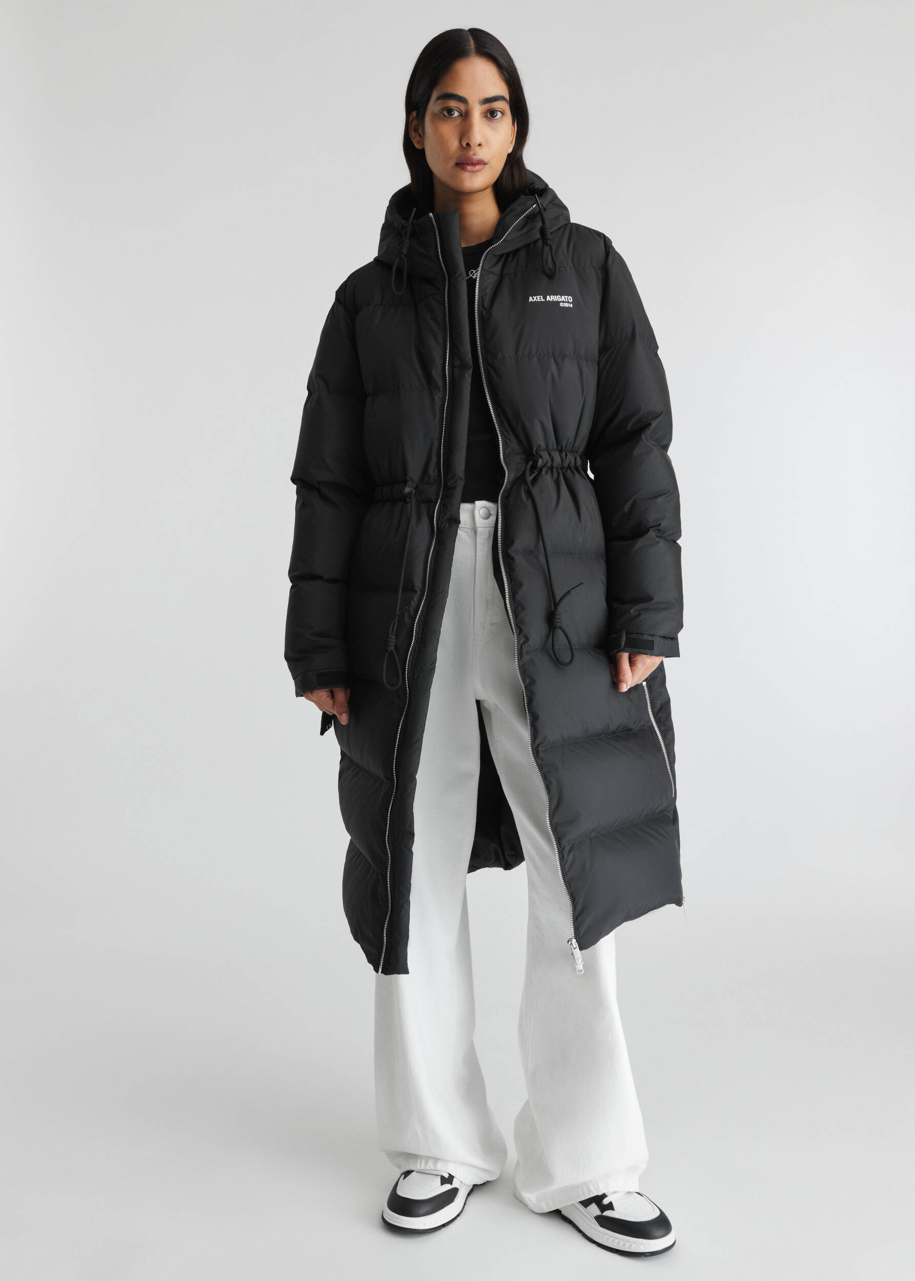Lumia Down Puffer Coat Black