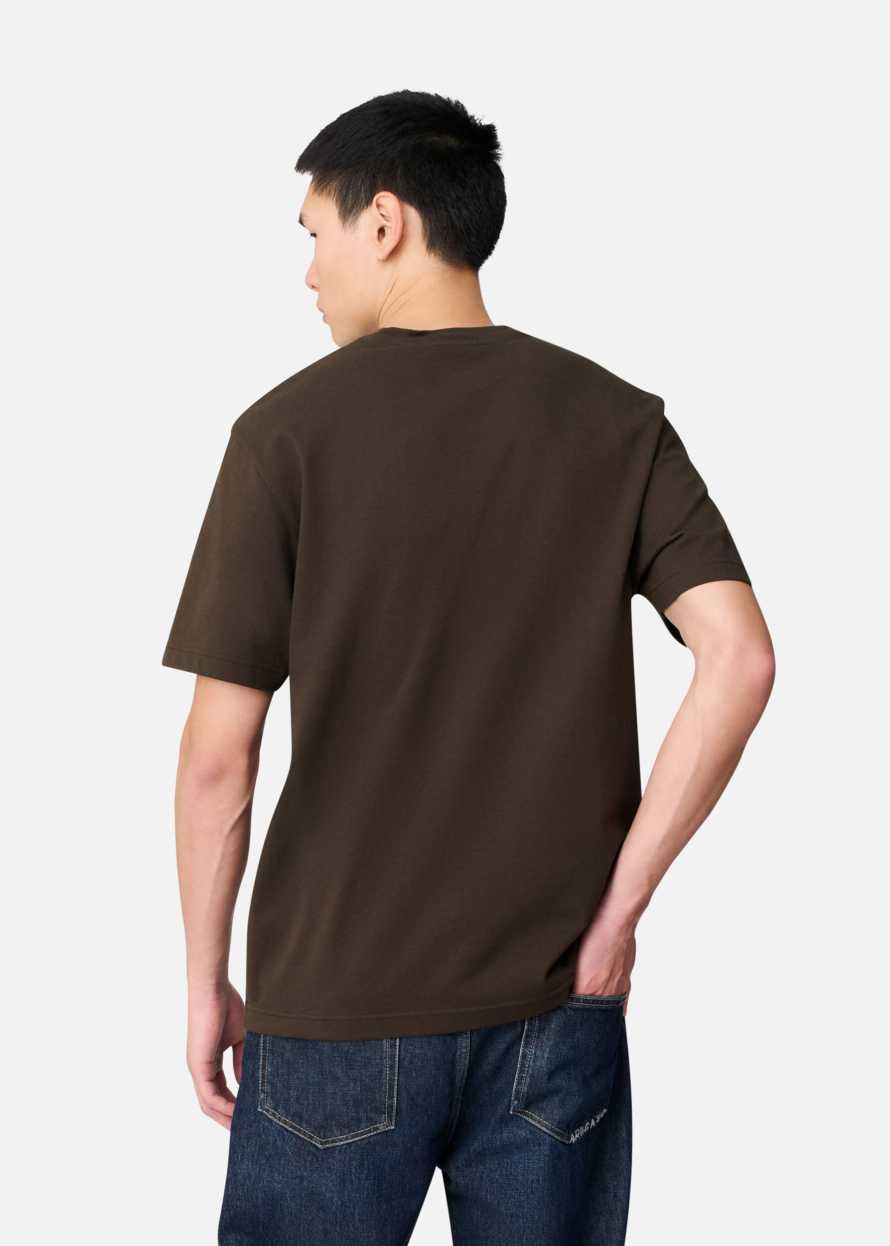 Micro Bee Bird T-Shirt Dark Brown