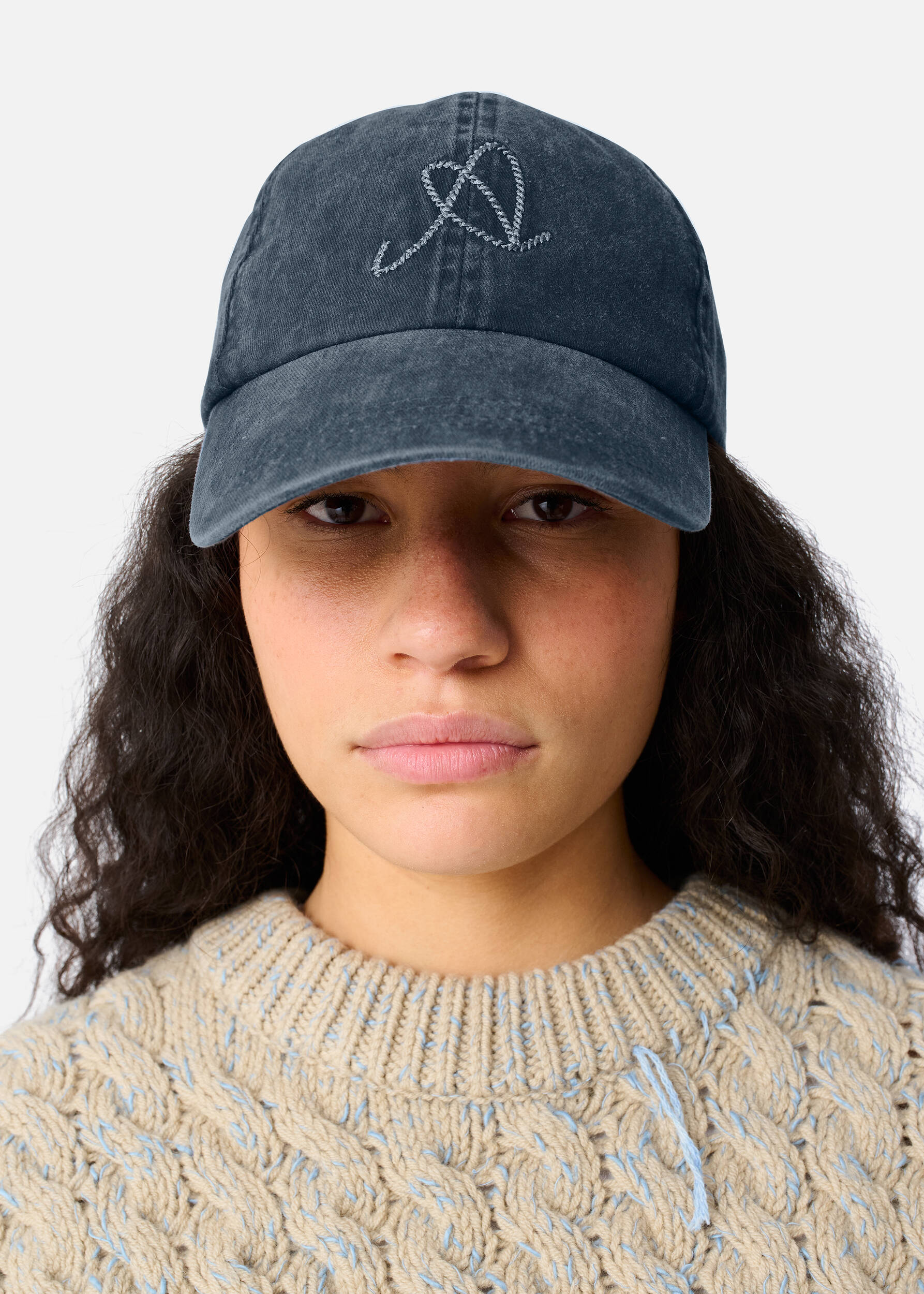 Scribble A Cap Dark Blue