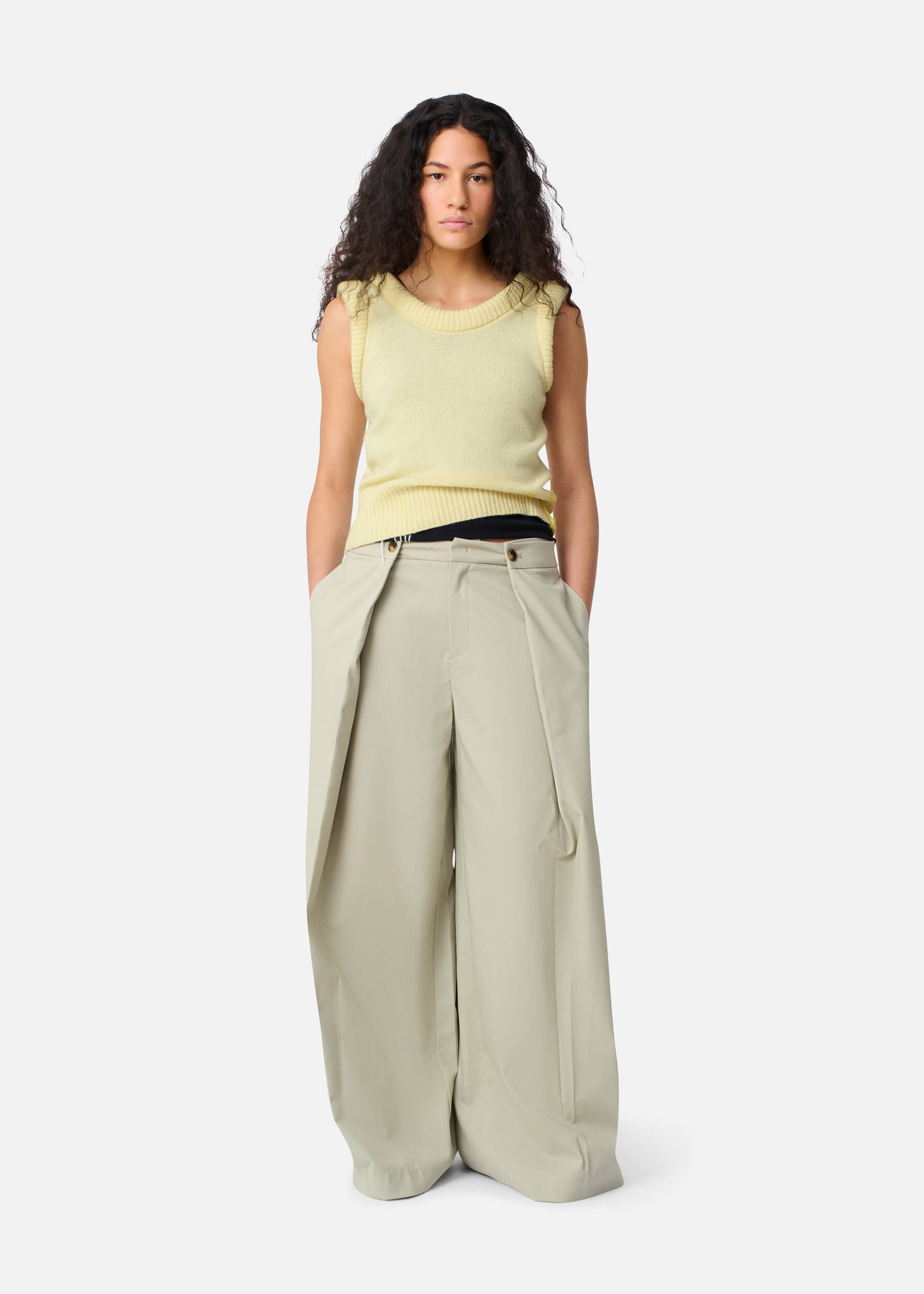 Marla Vest Light Yellow