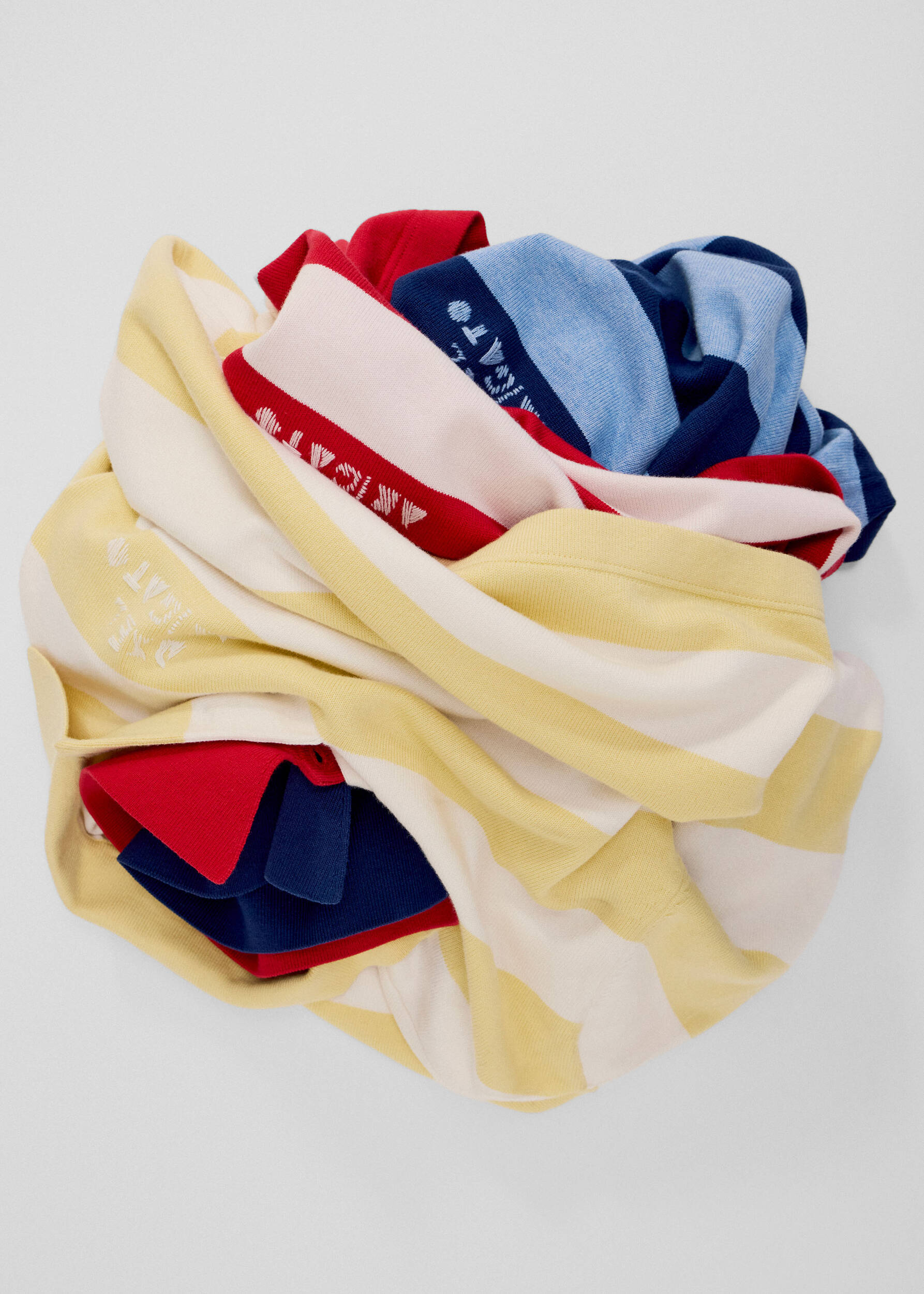 Frey Polo Sweater Light Pink/Red 8 Frey Polo Sweater Light Pink/Red