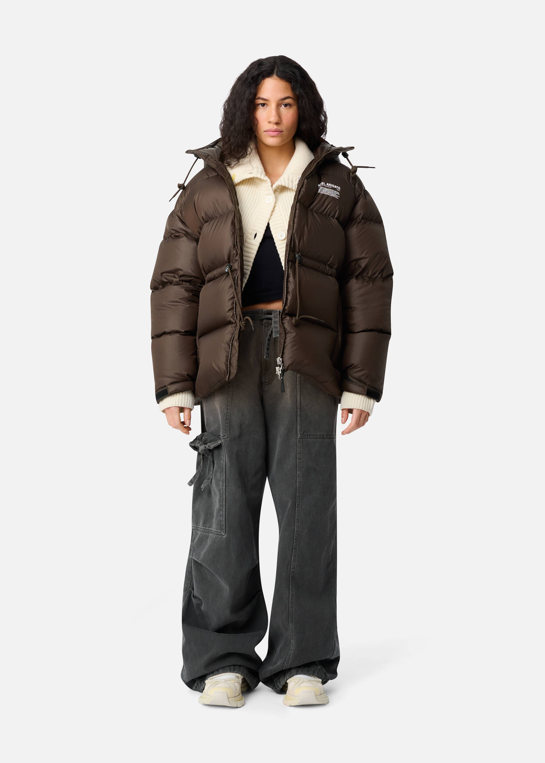 Rhode Down Jacket Dark Brown