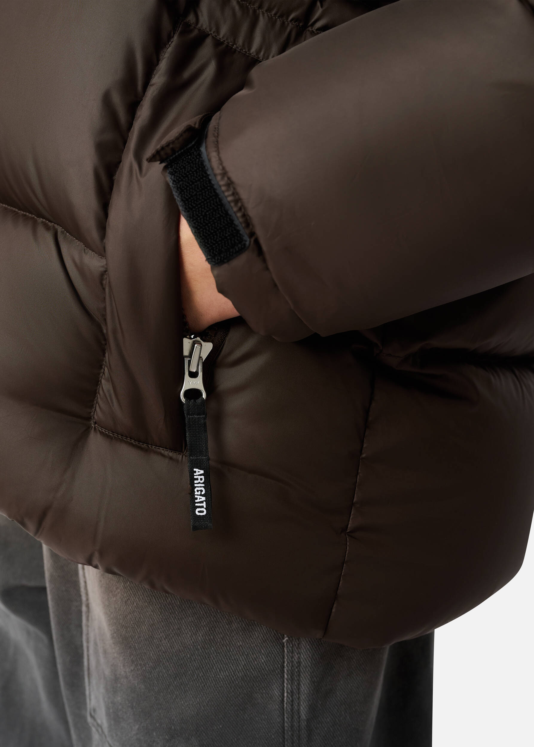 Rhode Down Jacket Dark Brown