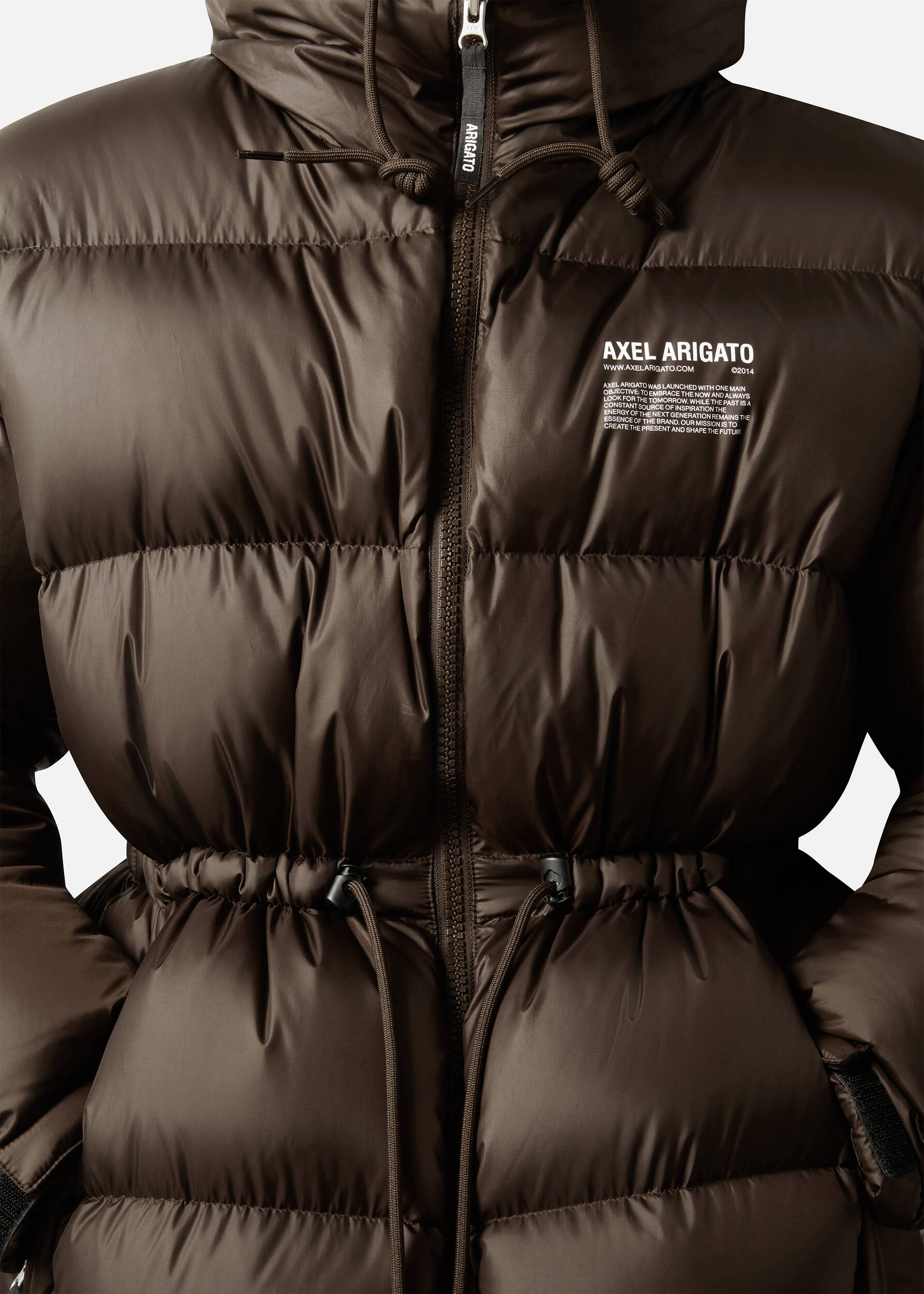 Rhode Down Jacket Dark Brown