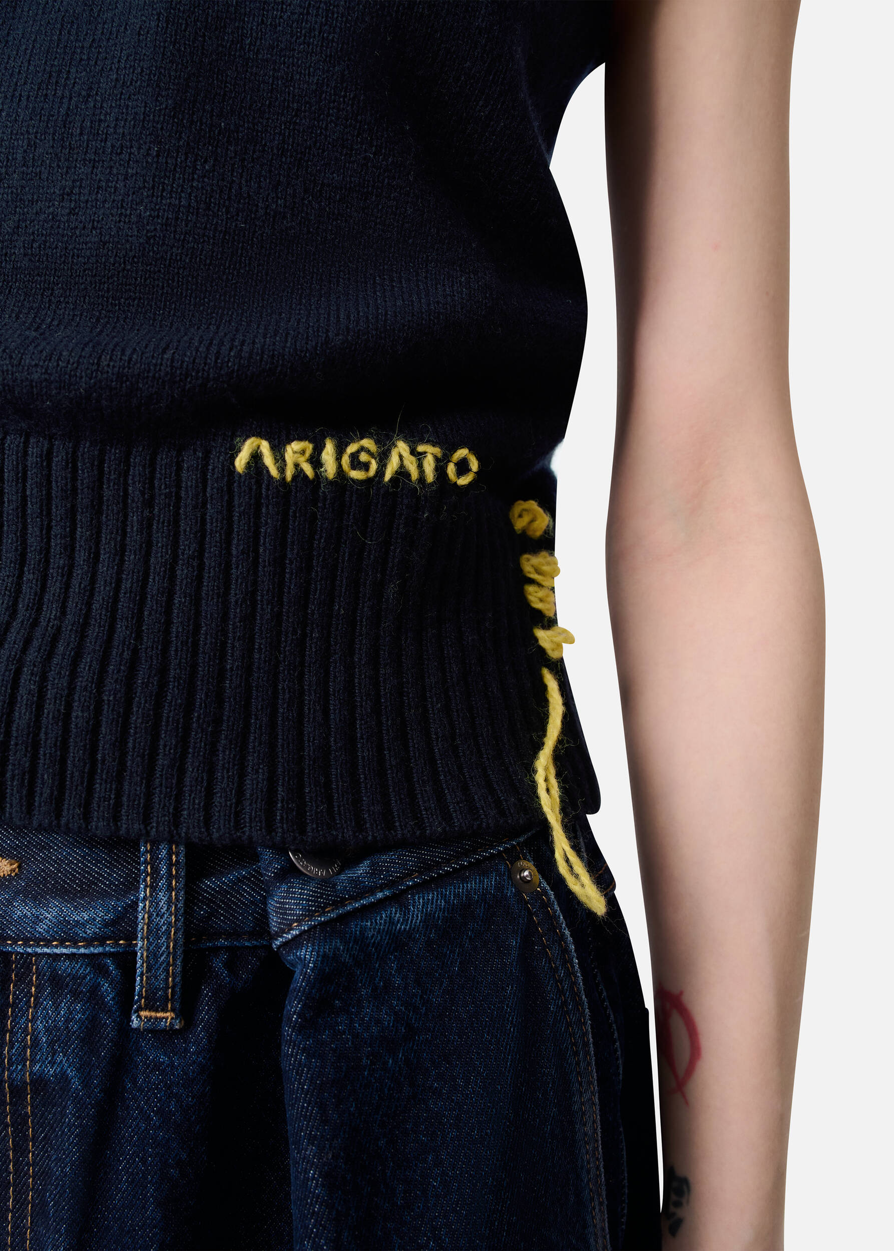 Marla Vest Navy 4 Marla Vest Navy