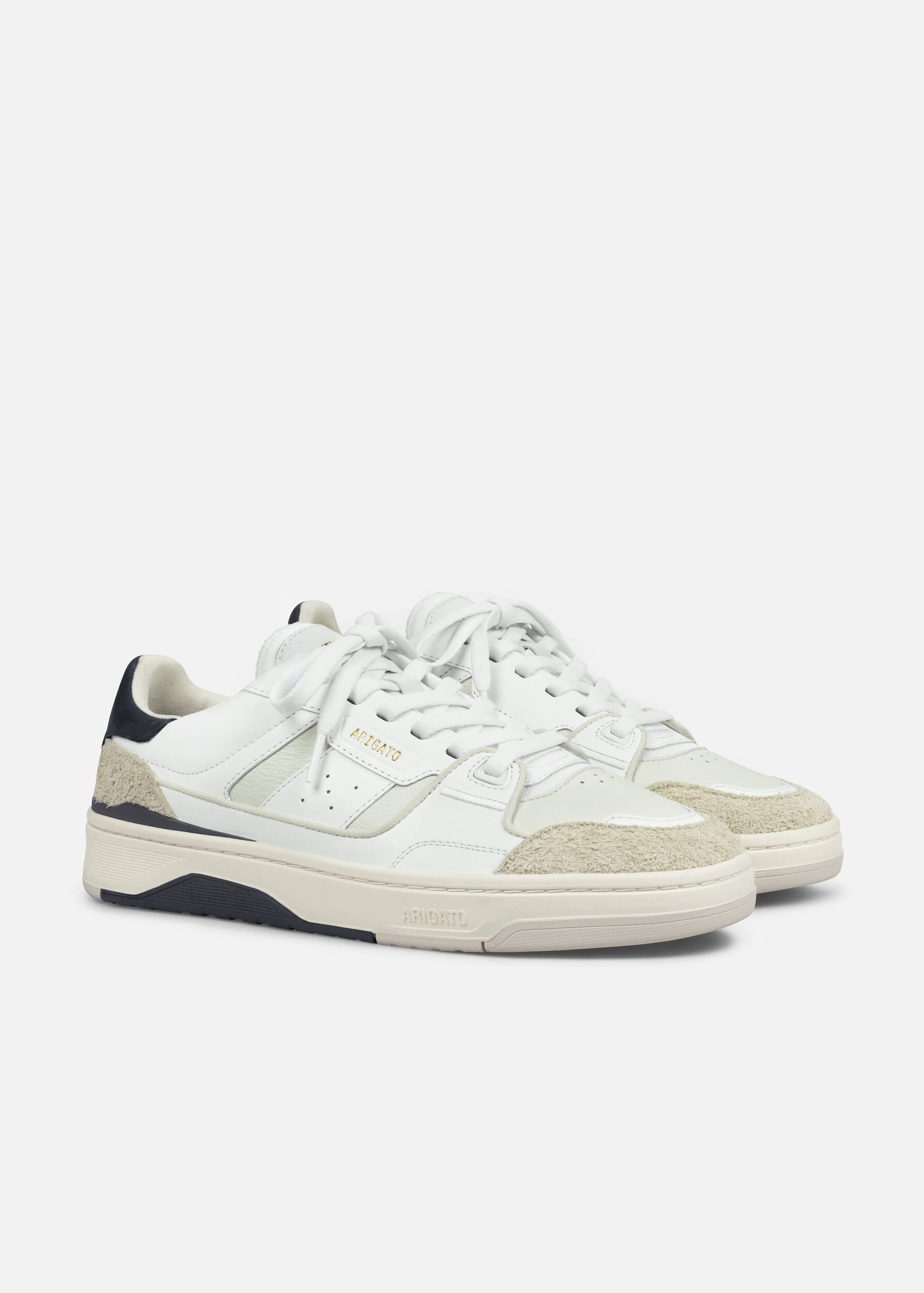 Clay Sneaker Off White/Dark Blue