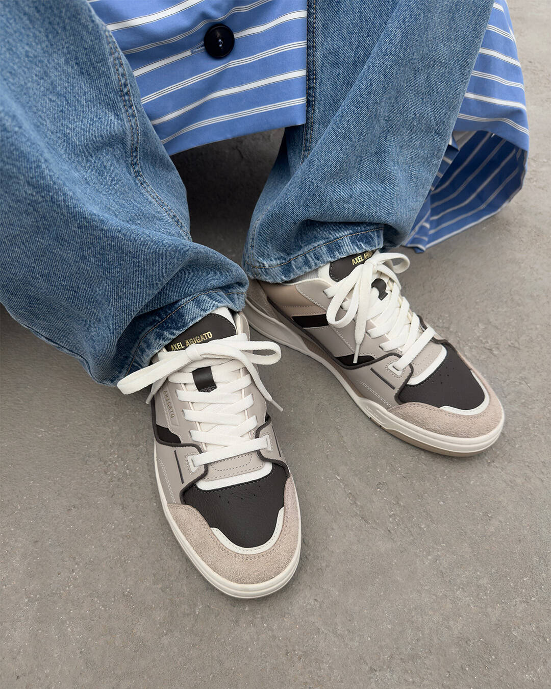 Clay Sneaker Beige/Dark Brown 6 Clay Sneaker Beige/Dark Brown