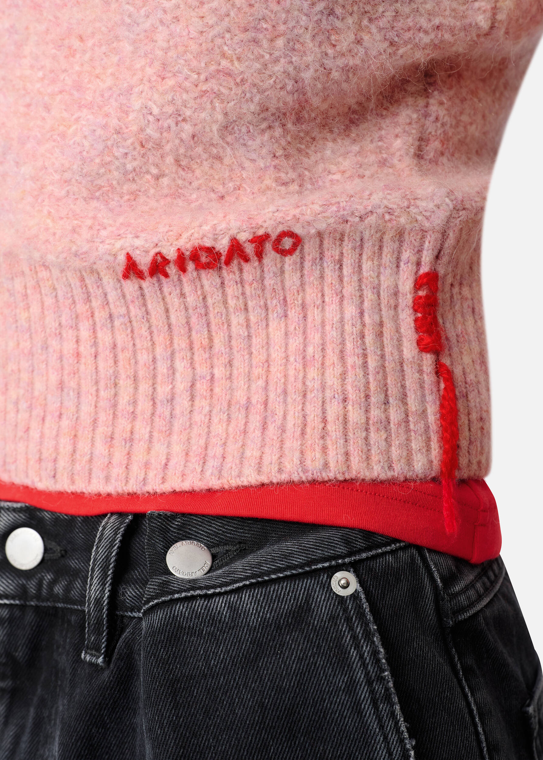 Ana Fluffy Vest Light Pink