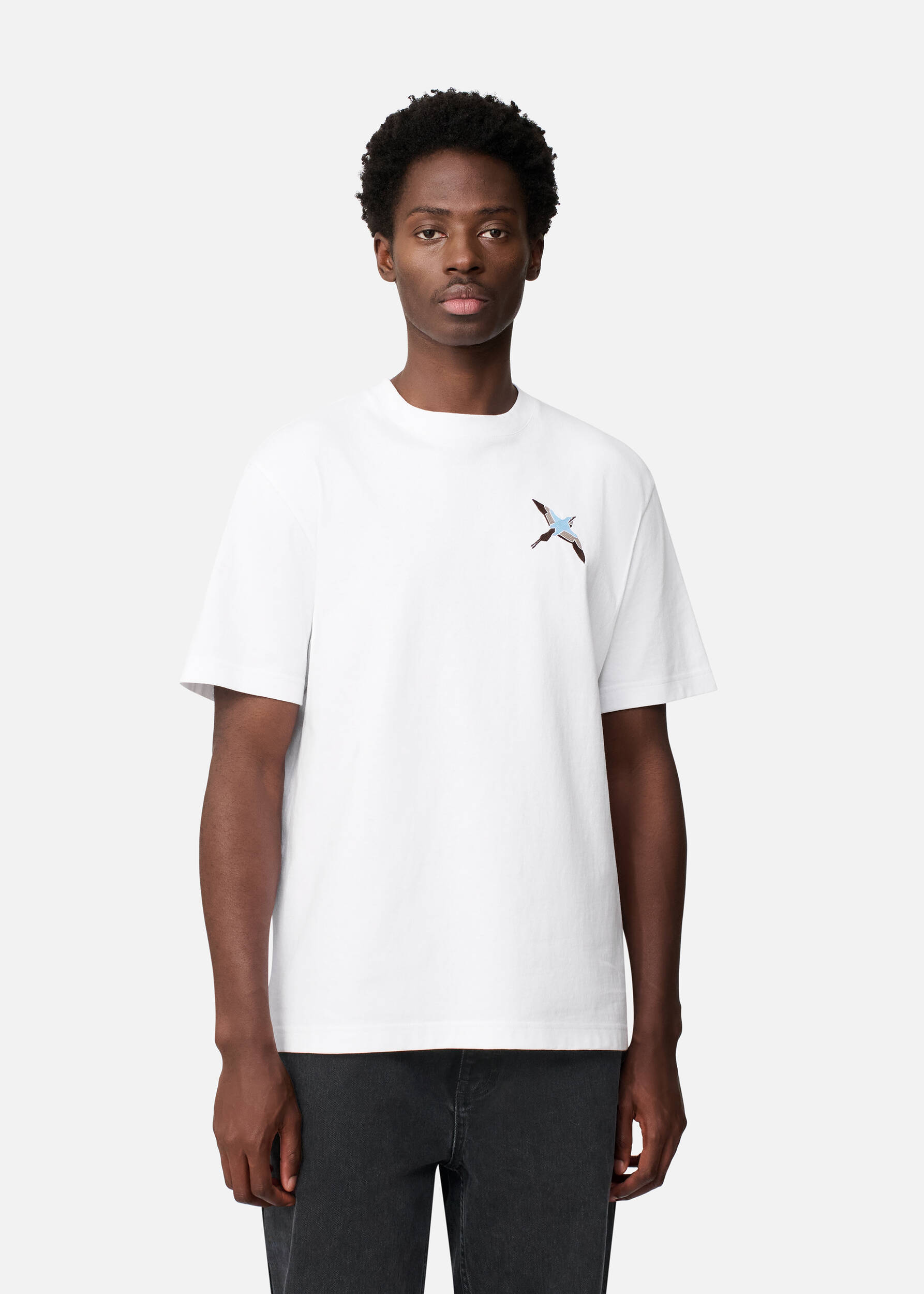 Micro Bee Bird T-Shirt White
