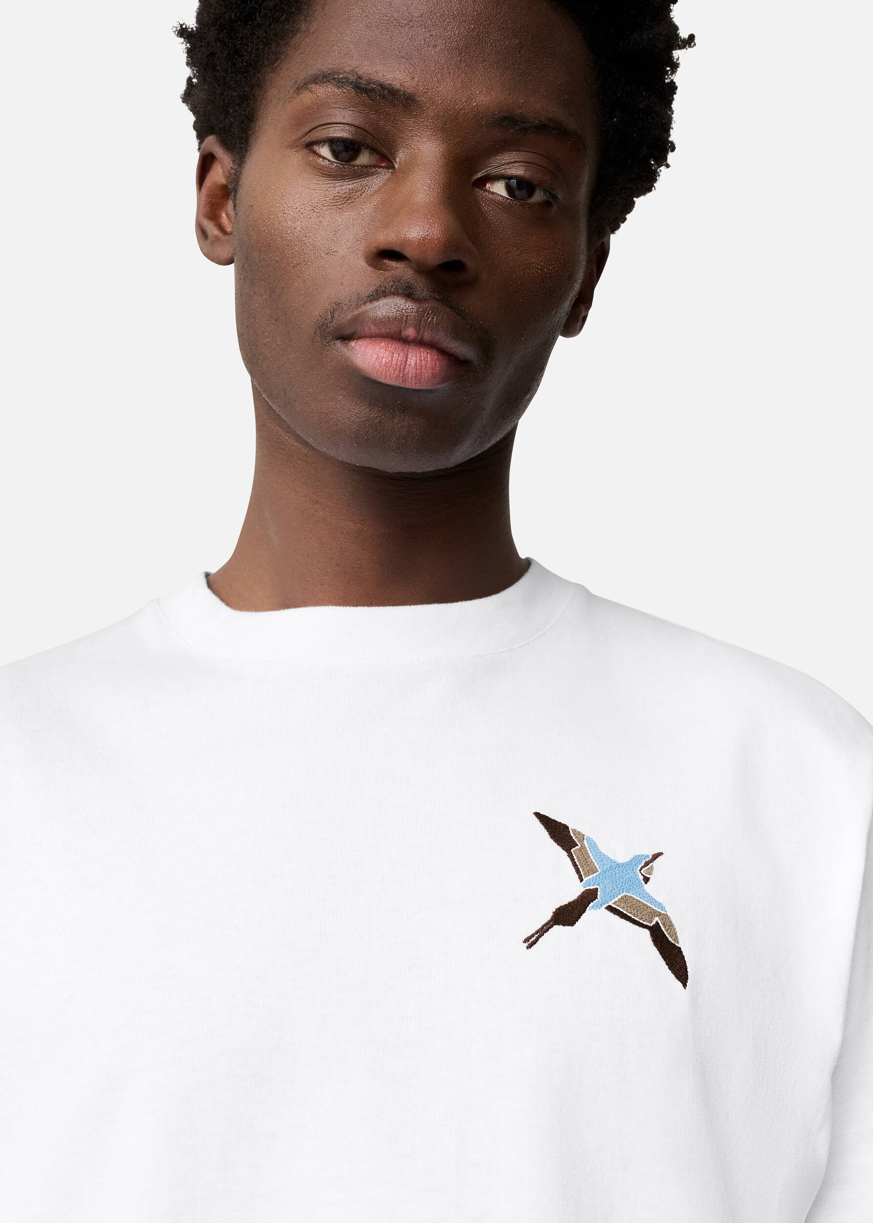 Micro Bee Bird T-Shirt White 4 Micro Bee Bird T-Shirt White