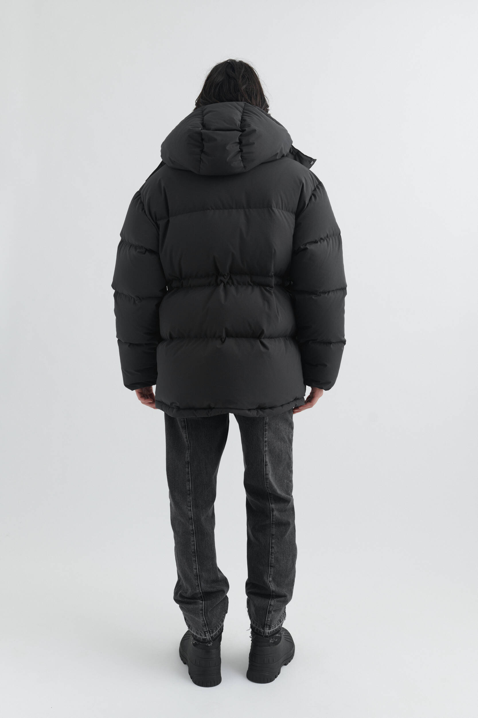 Nebraska Down Parka Black