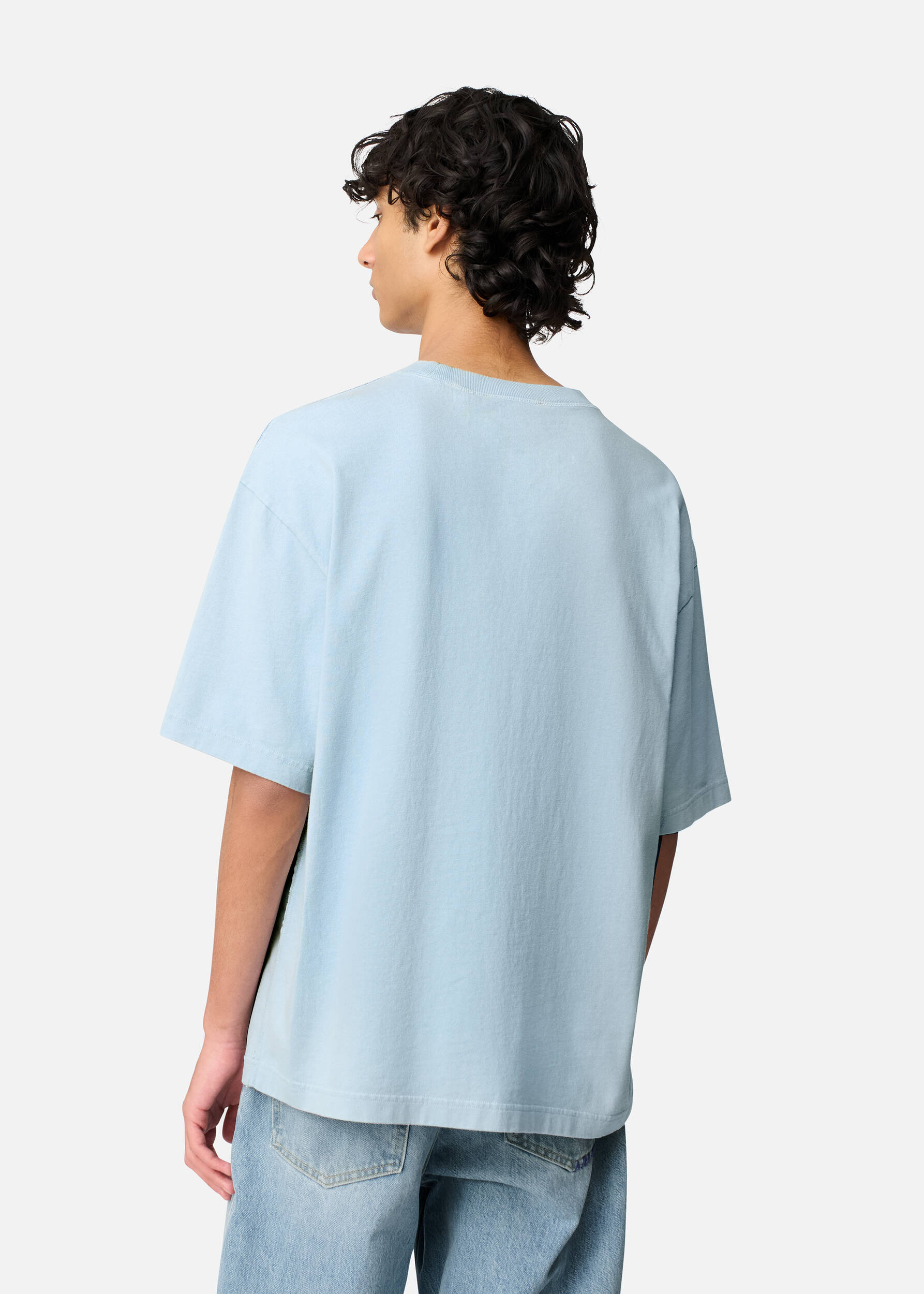 Honor Washed T-Shirt Powder Blue
